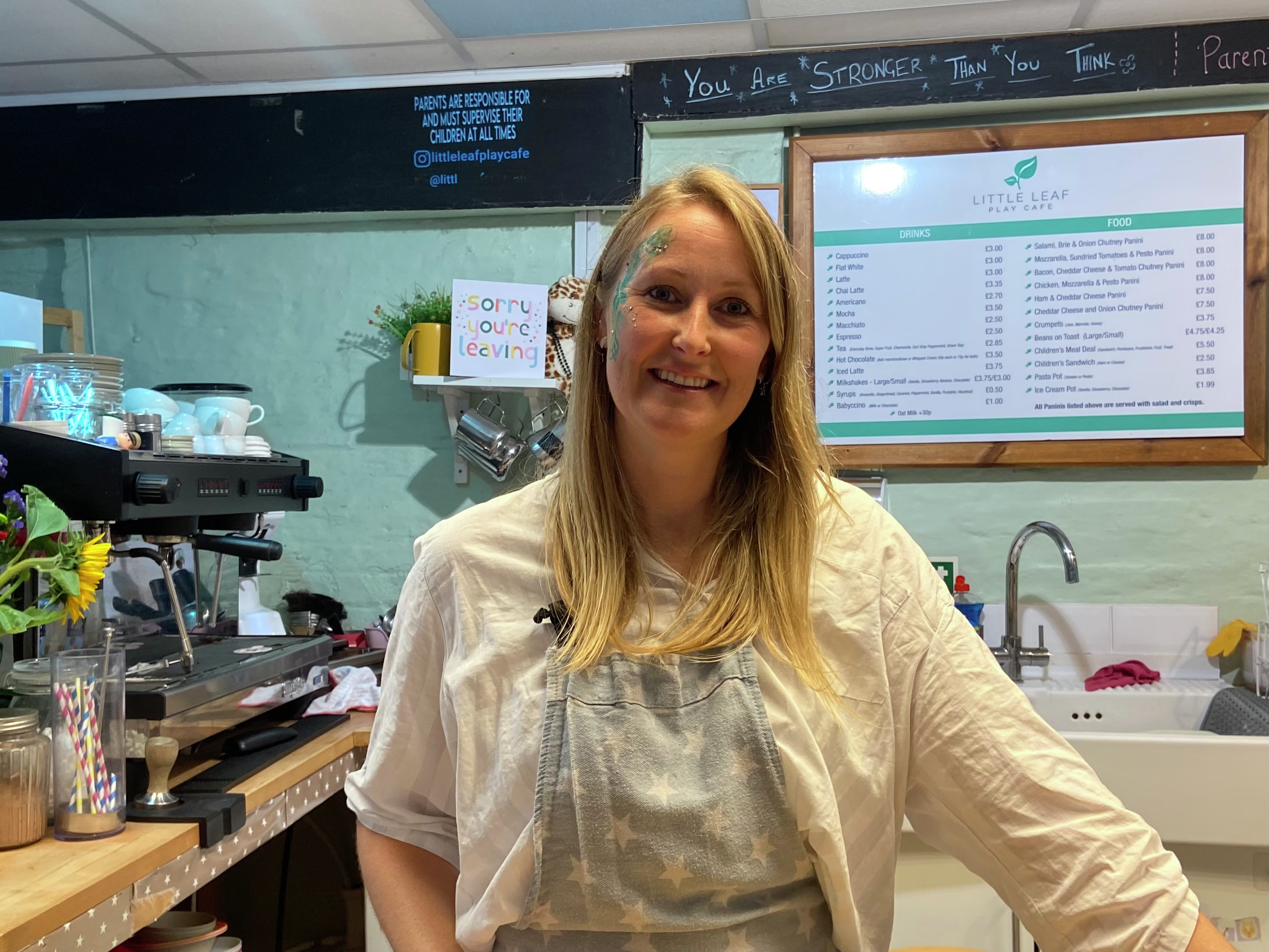 It was a fond farewell for a popular Petersfield Café with a difference
