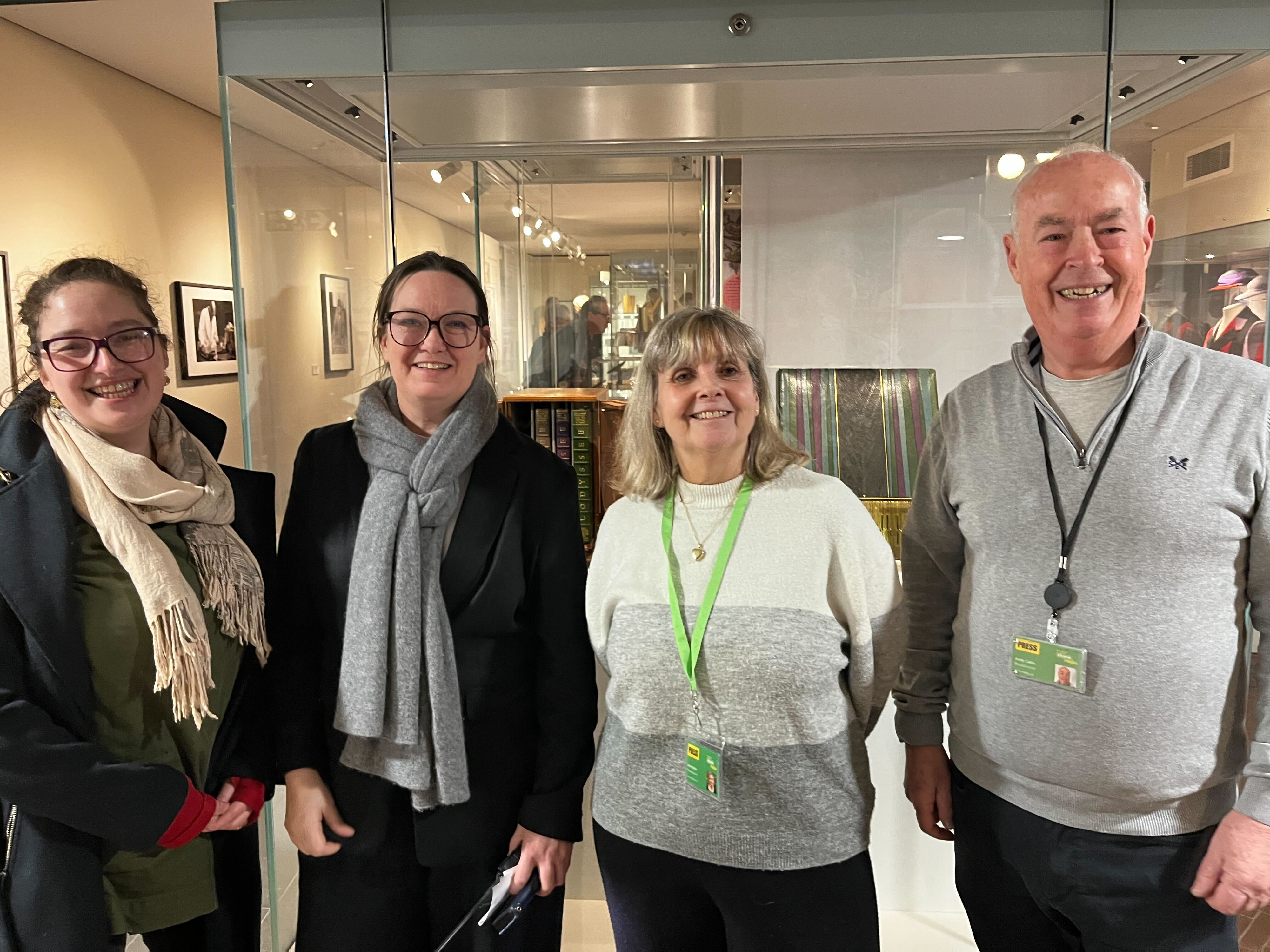 the P pod - on location with the Petersfield Museum