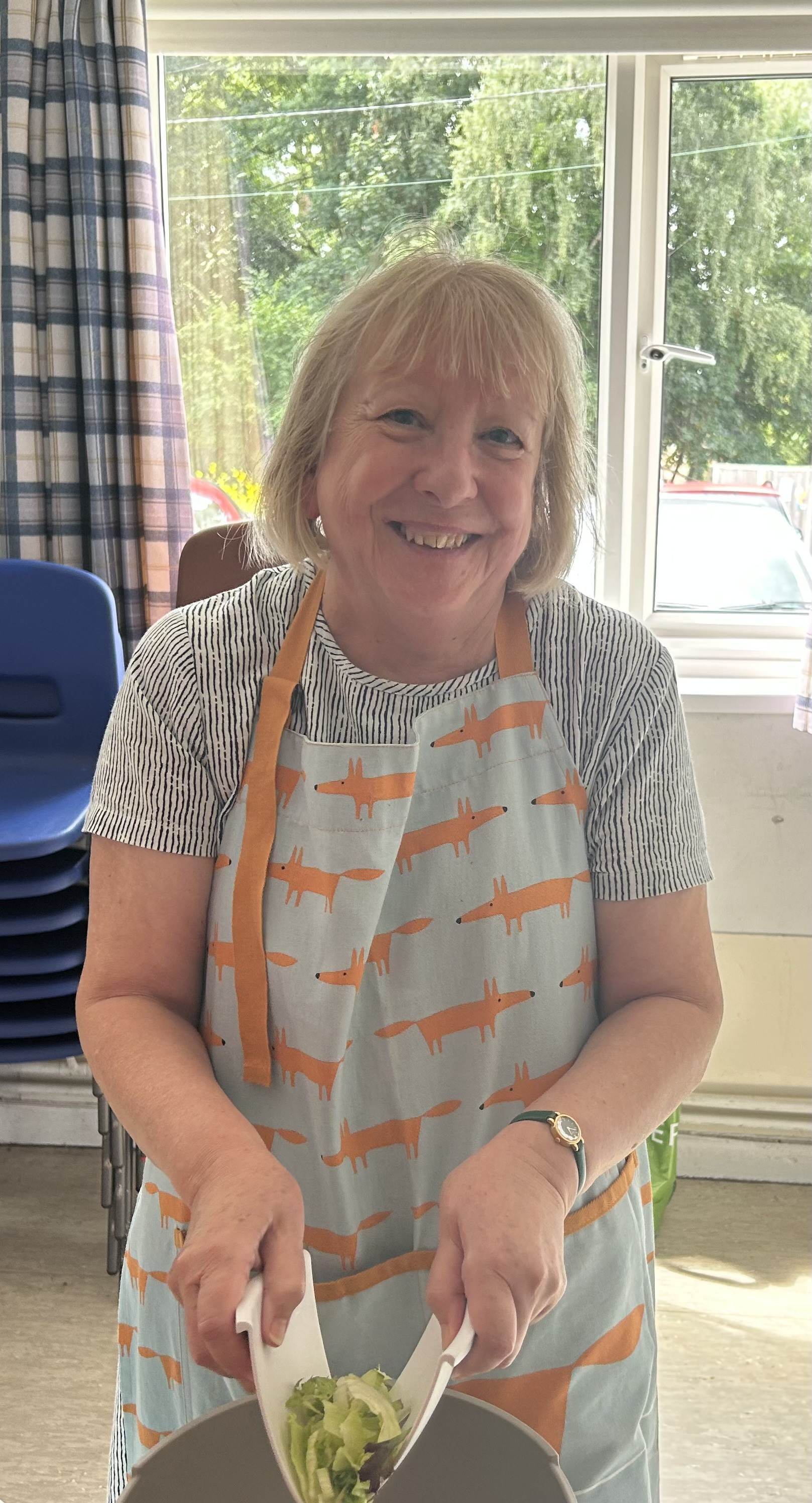 Janet stands down, just a little, after 19 years volunteering at Winton House