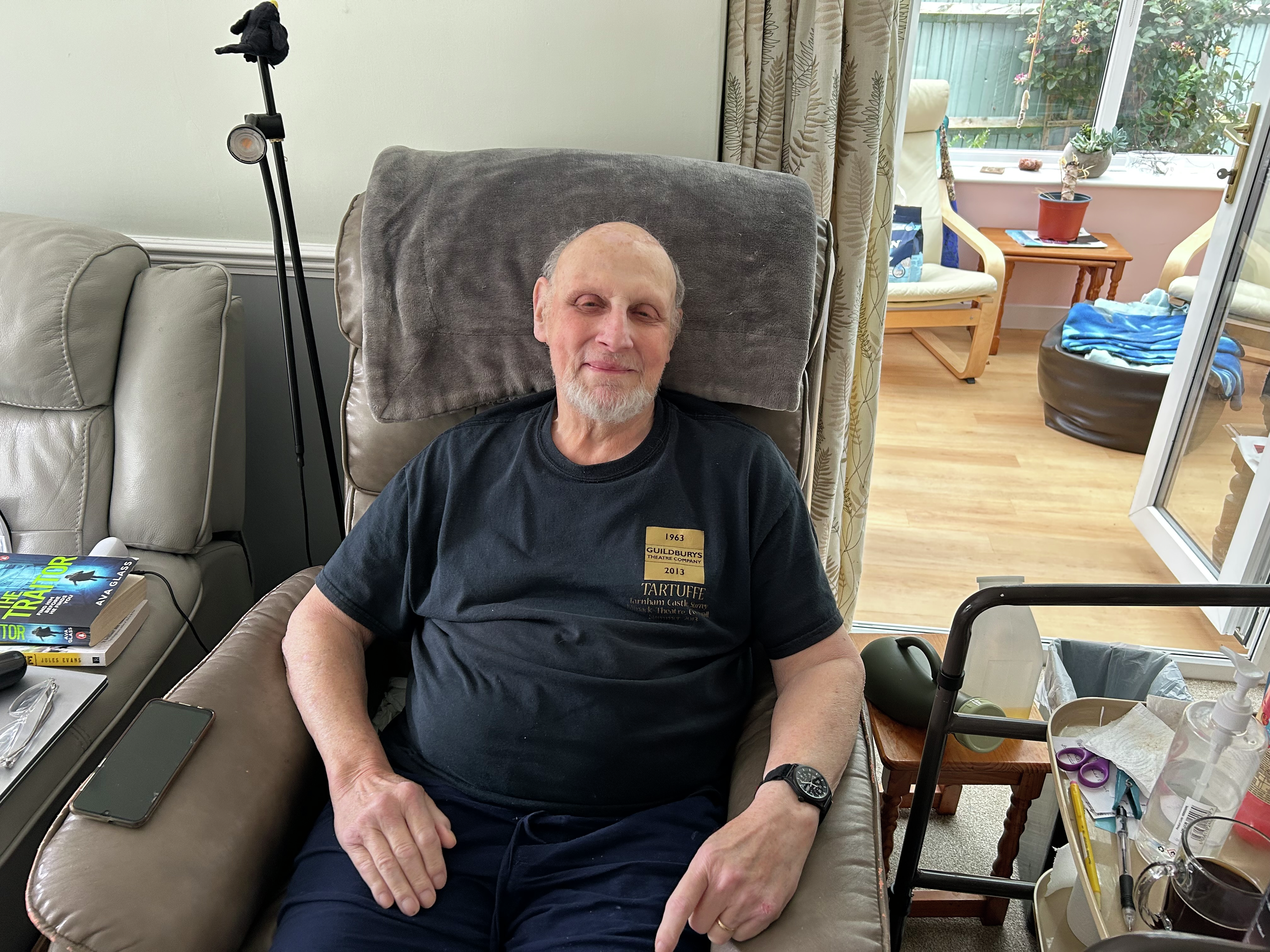 Always get your Travel Insurance says Rob, who badly broke his leg in Vienna