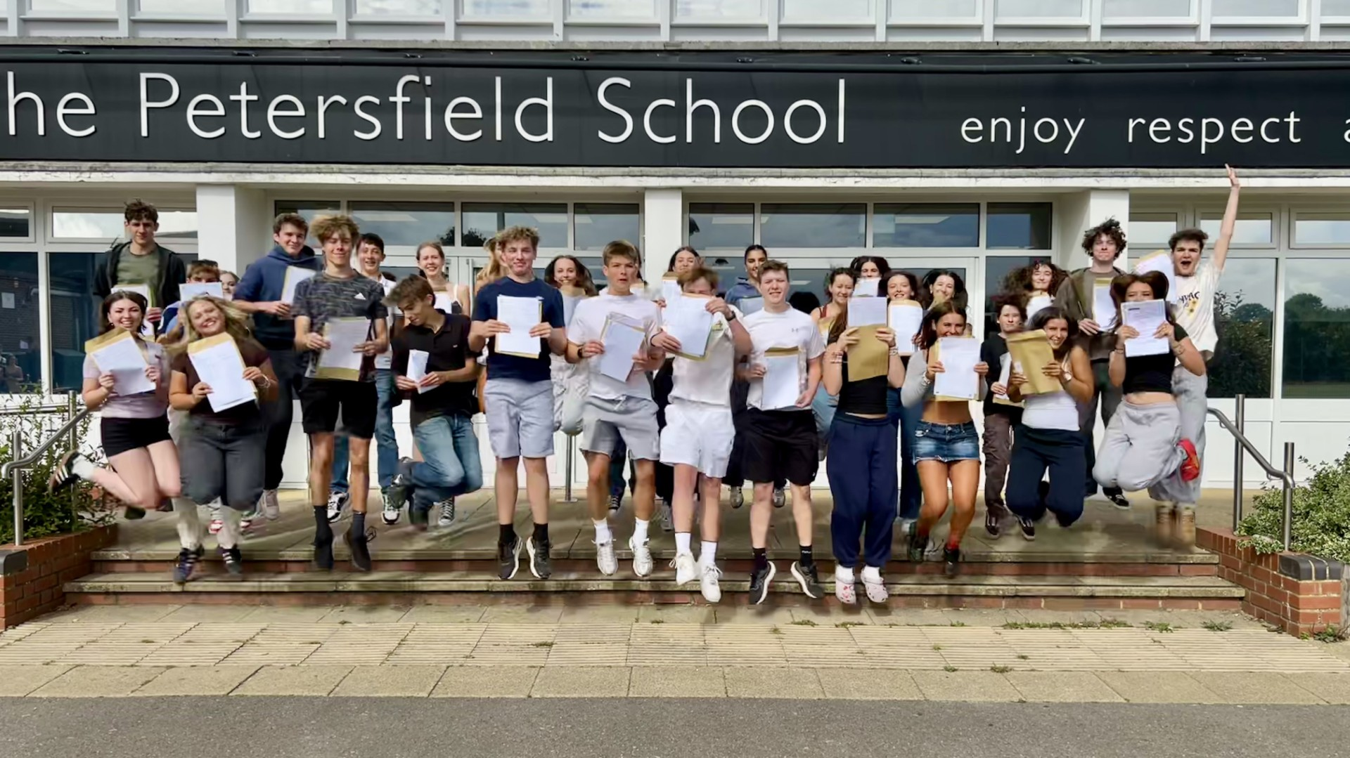 It was a day of joy and reward for the year group of 2025