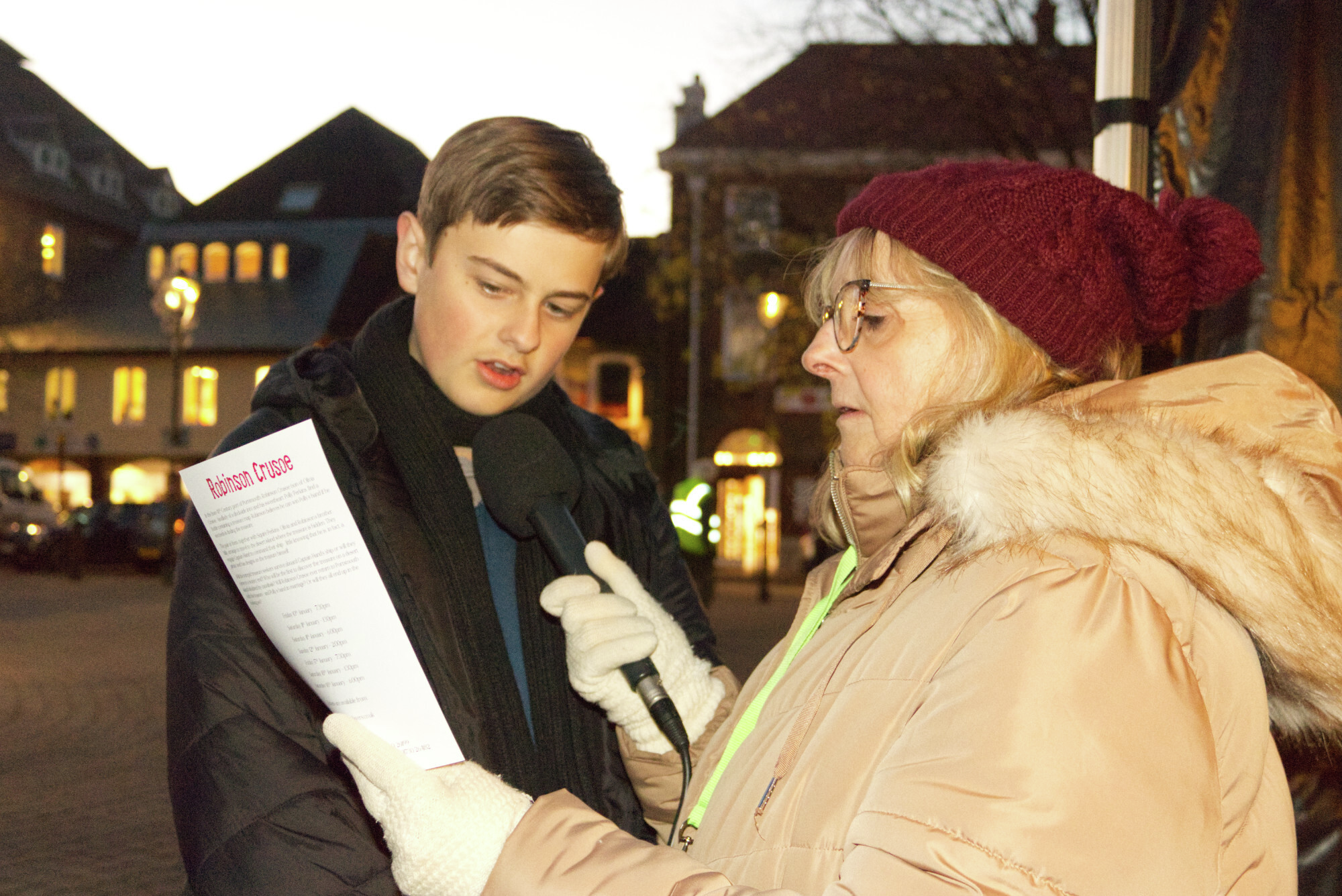 the P pod – on location in Petersfield Square