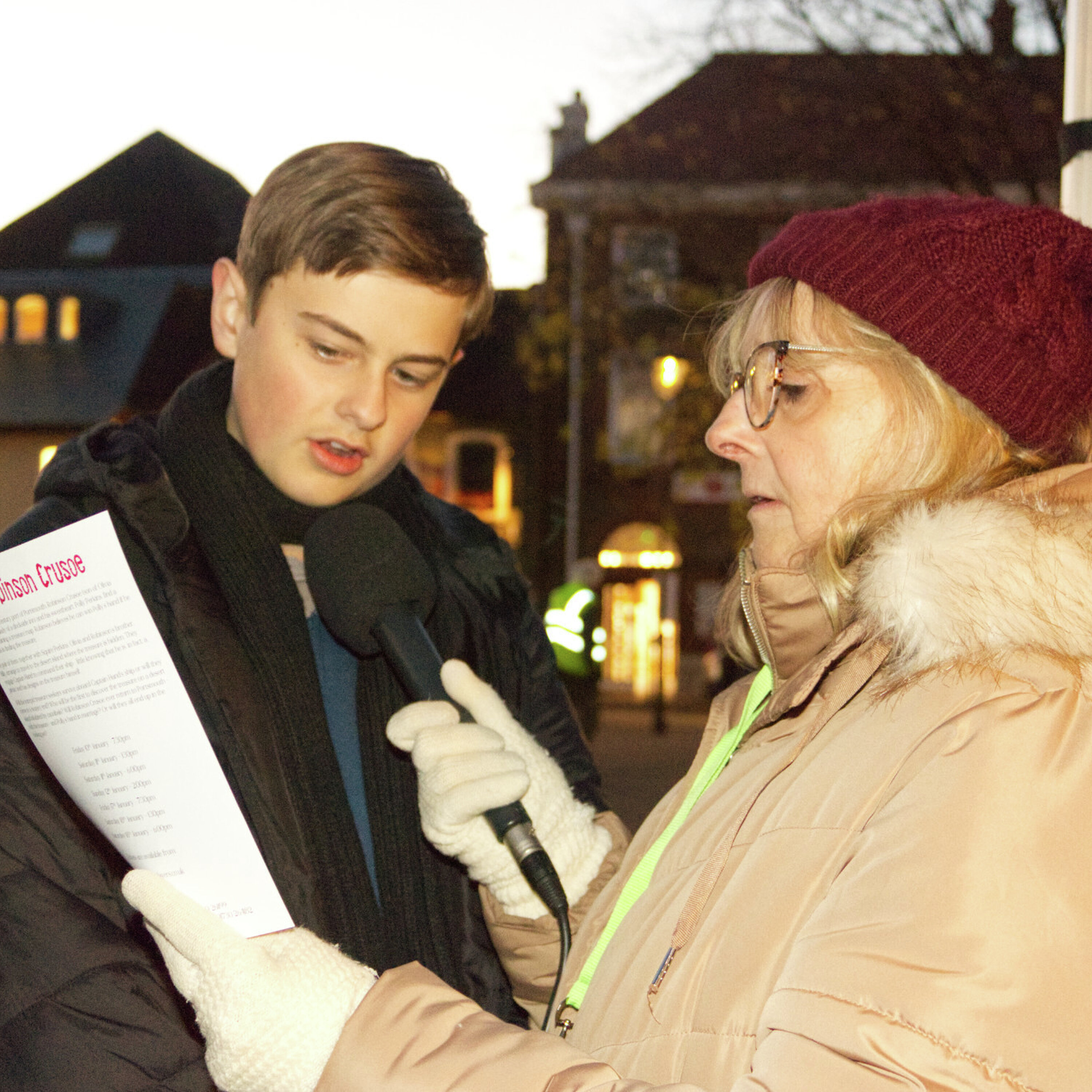 the P pod – on location in Petersfield Square