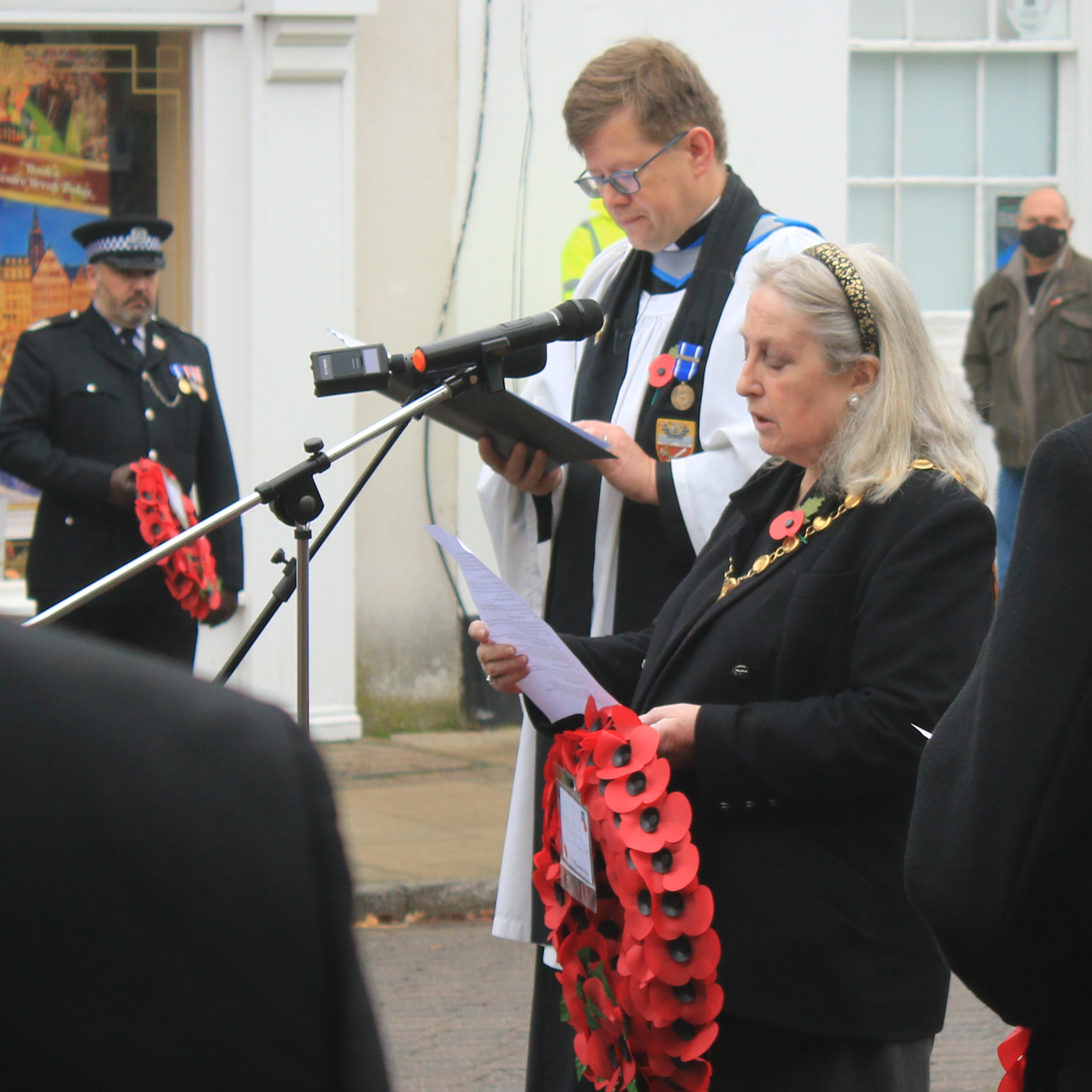 Ceremony of Remembrance from Petersfield War Memorial