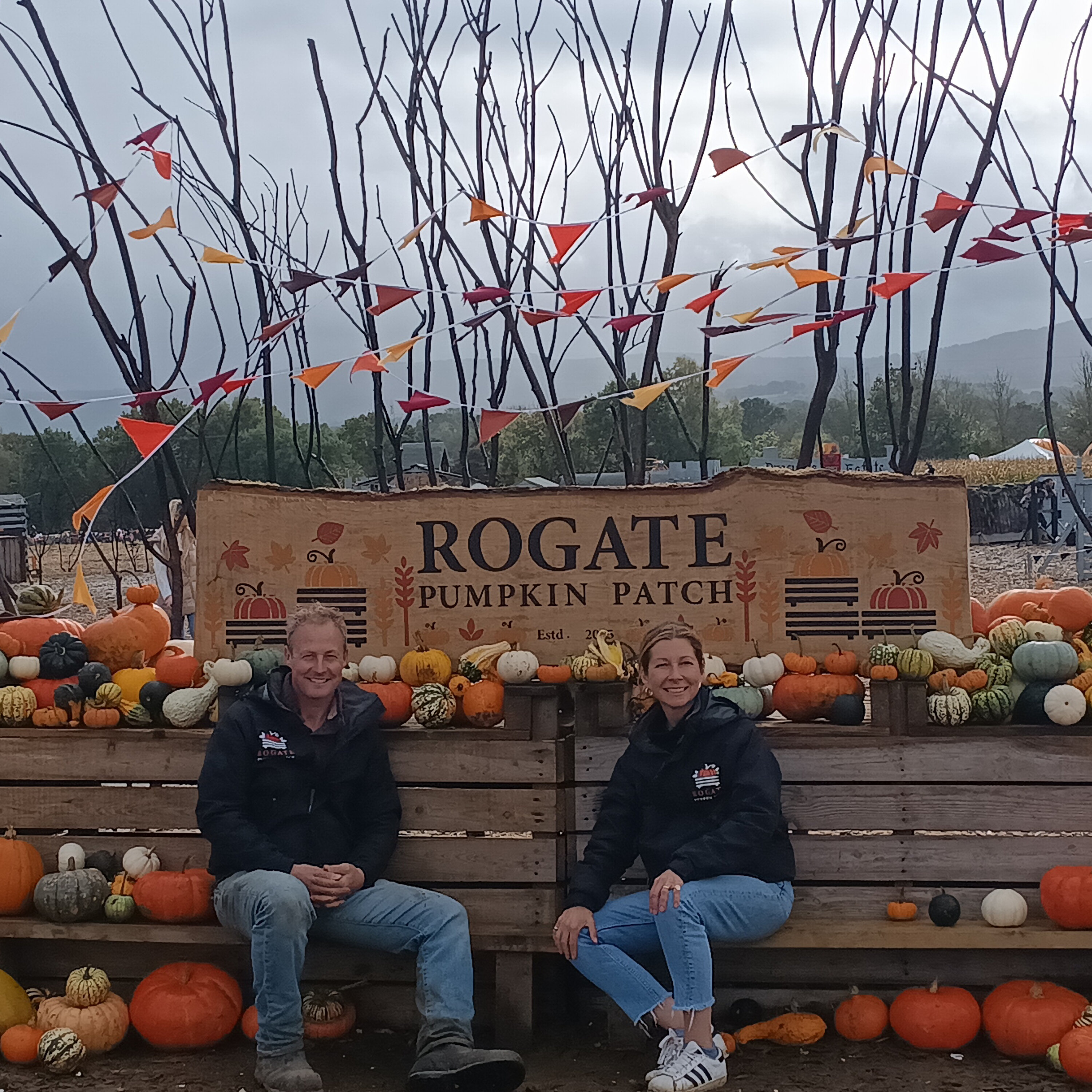 the P pod on location at the Rogate Pumpkin Patch