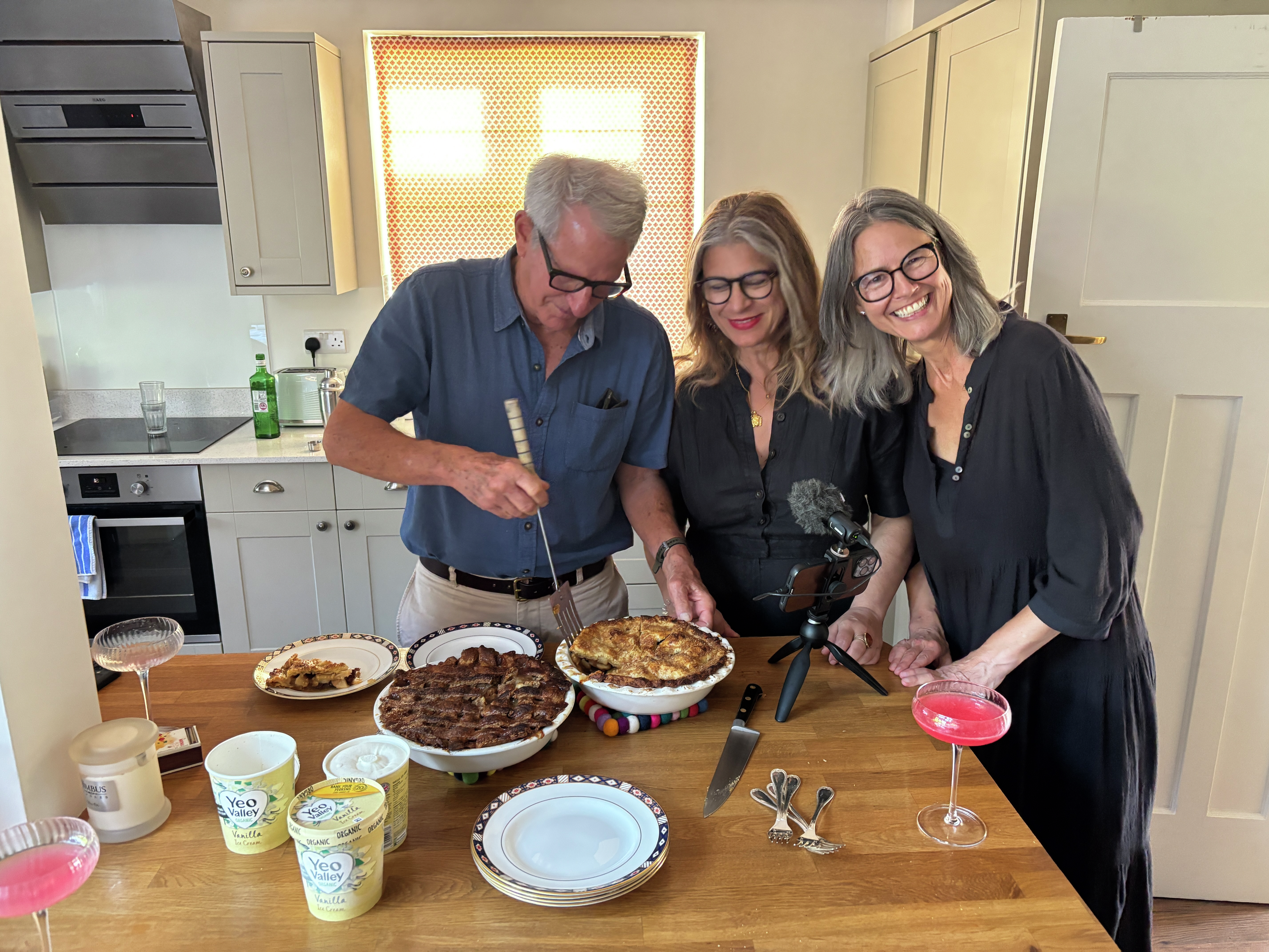 Petersfield's Shine Radio's American Apple pie bake-off is full of laughter and fun