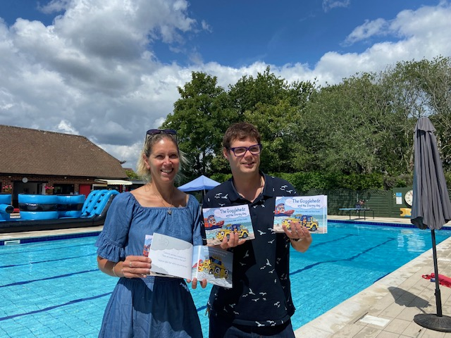 An Olympic swimmer has been in Petersfield