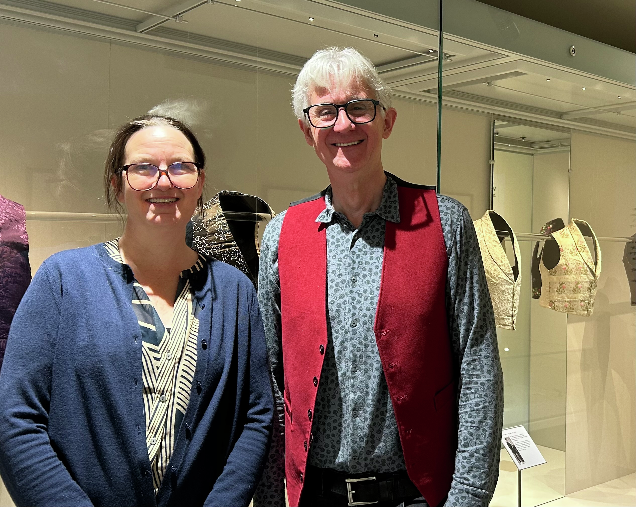 Museum puts historic flamboyant waistcoats on display