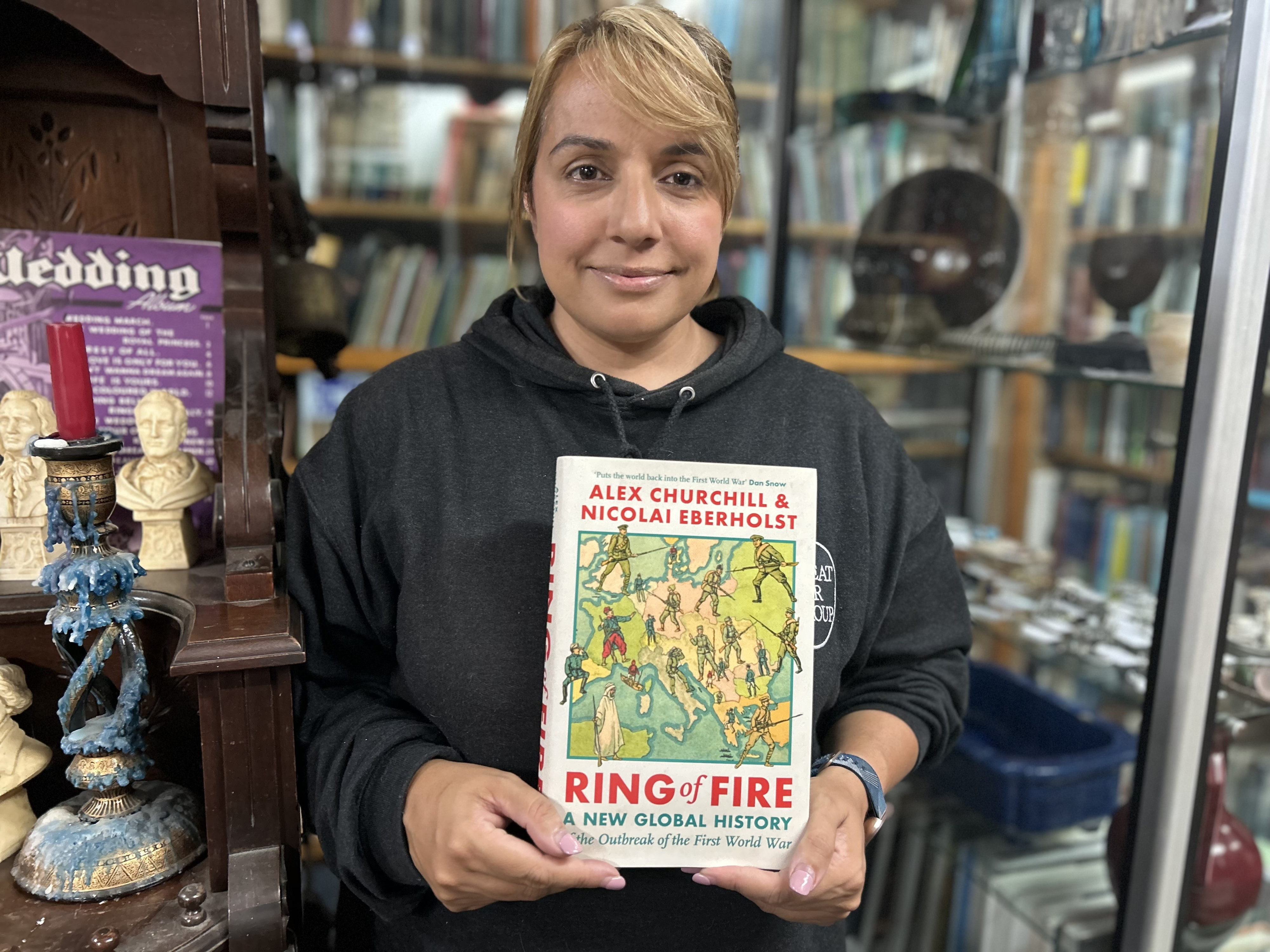 The Petersfield Bookshop hosts TV broadcaster, writer and historian Alex Churchill