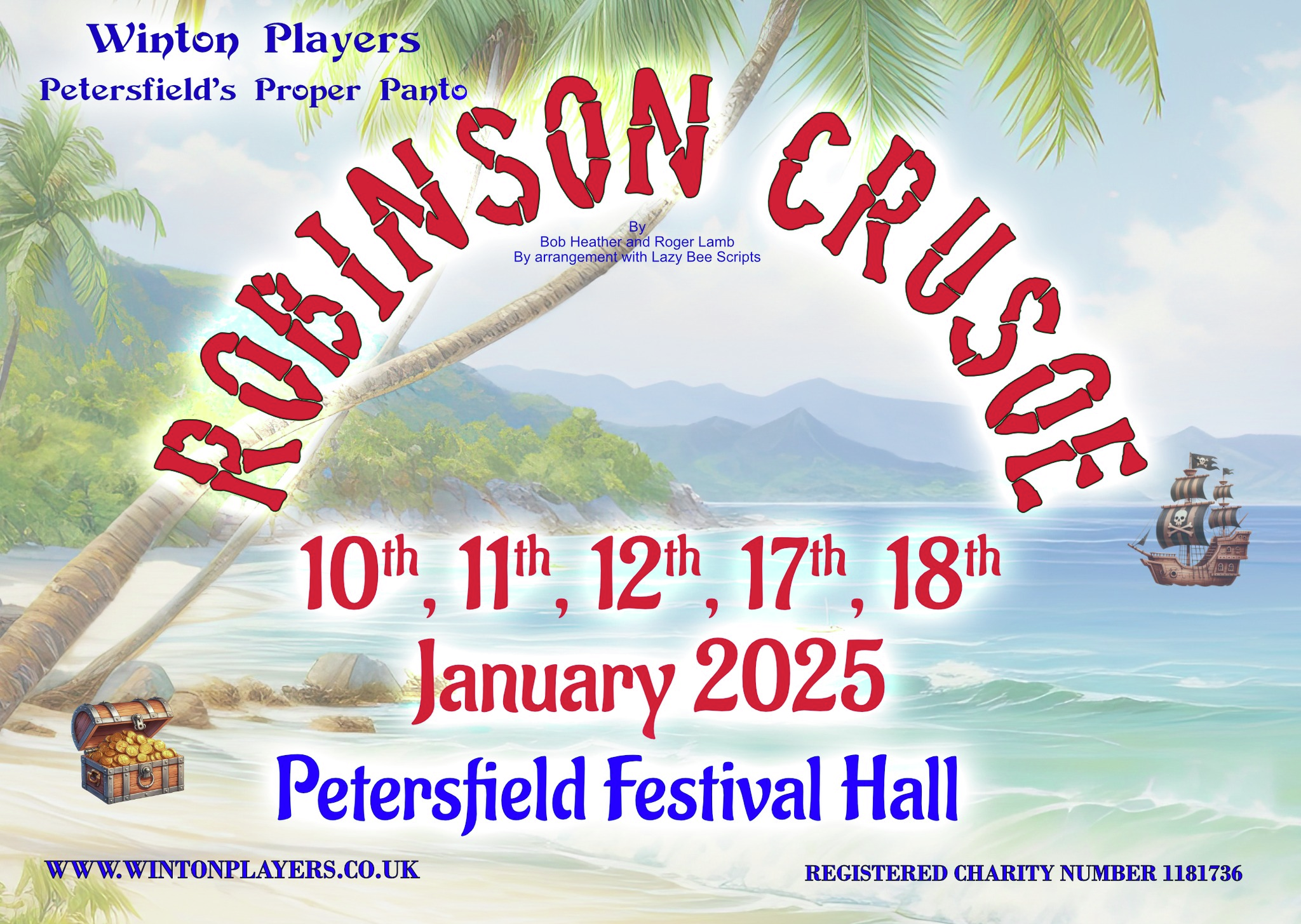 The P pod at the Festival Hall Panto