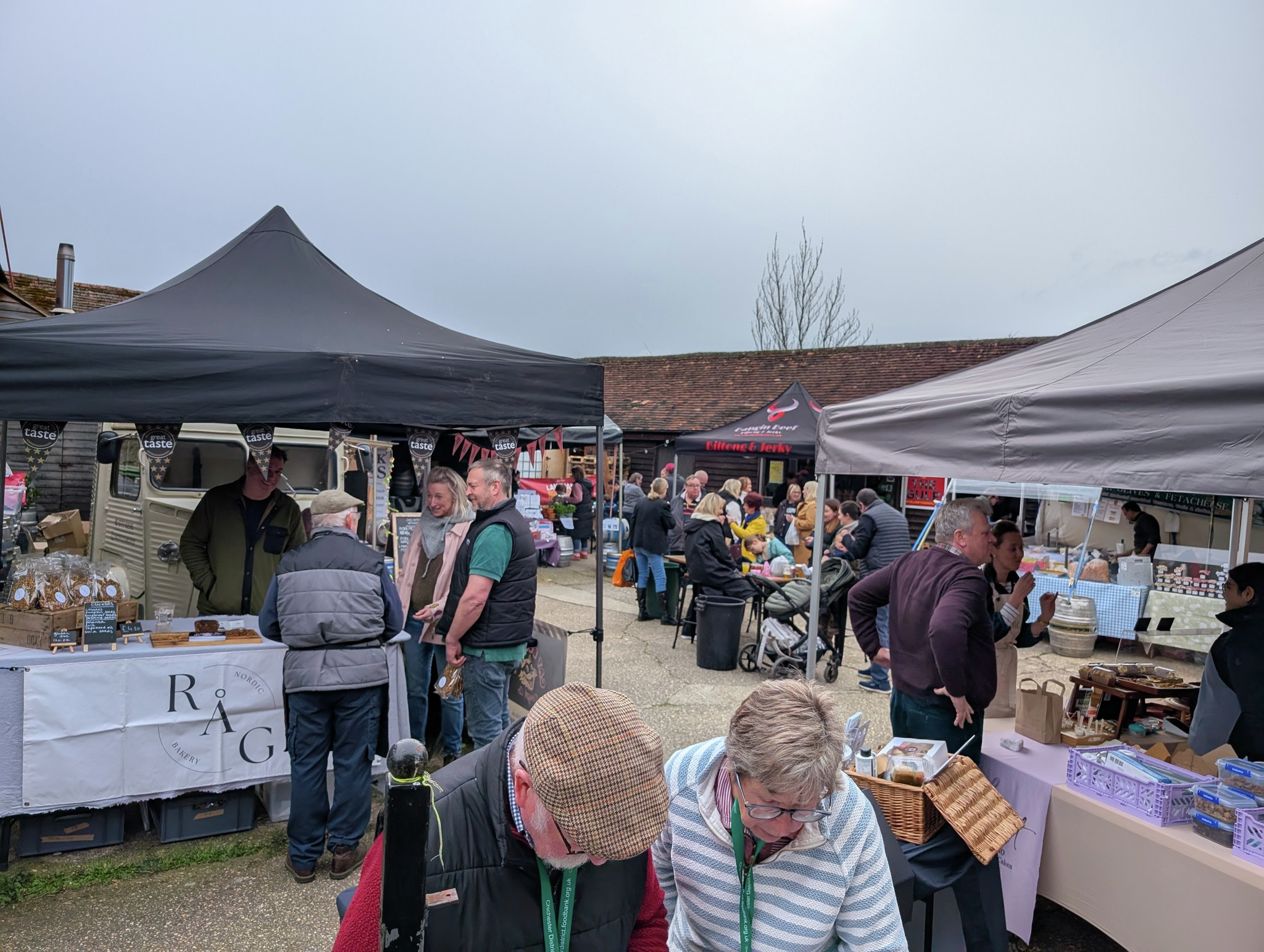 the P pod - on location at the The South Downs Festival of Food, Fizz and Firkins