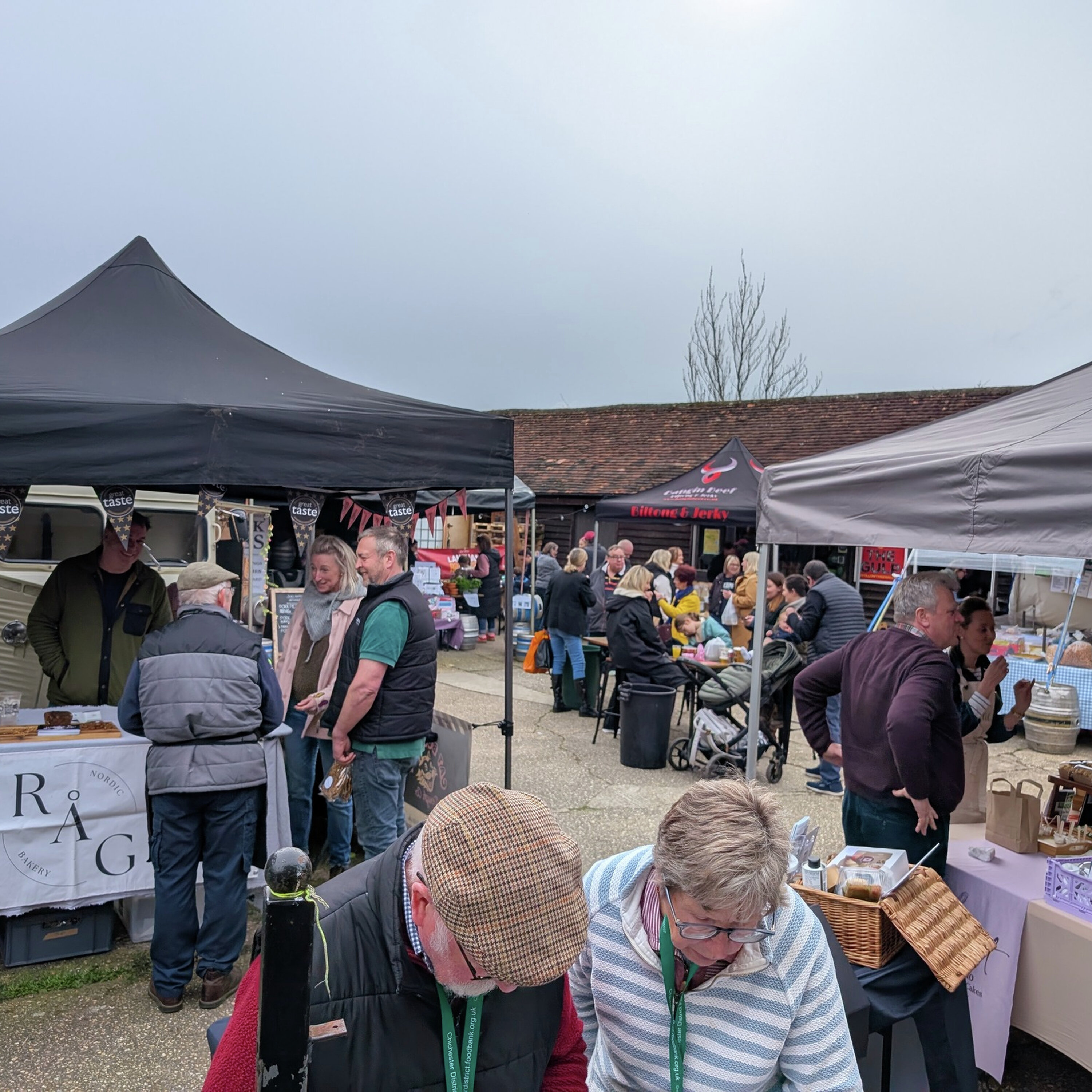 the P pod - on location at the The South Downs Festival of Food, Fizz and Firkins