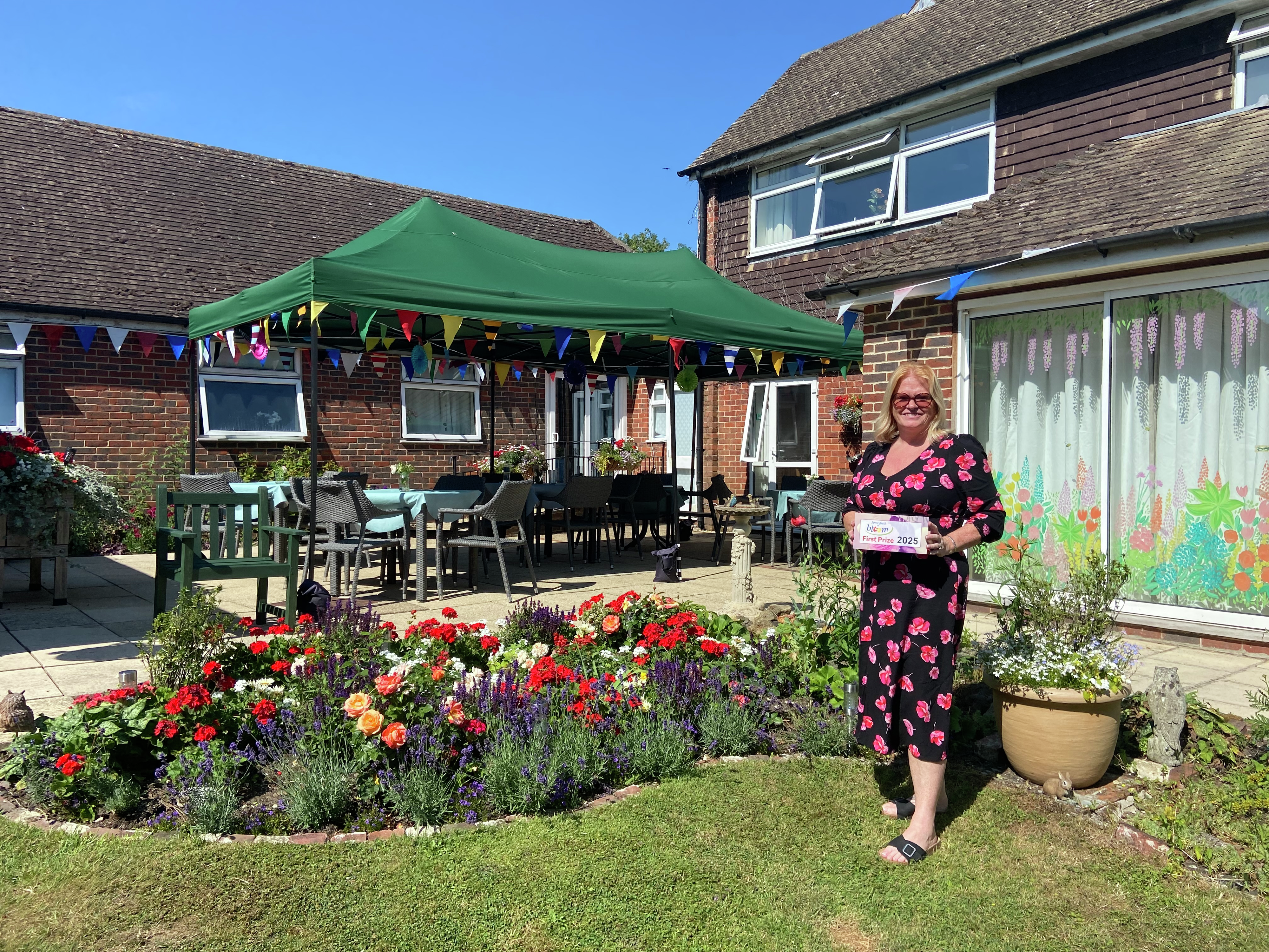 August is a time for summer festivals and fun for residents at Stroud House