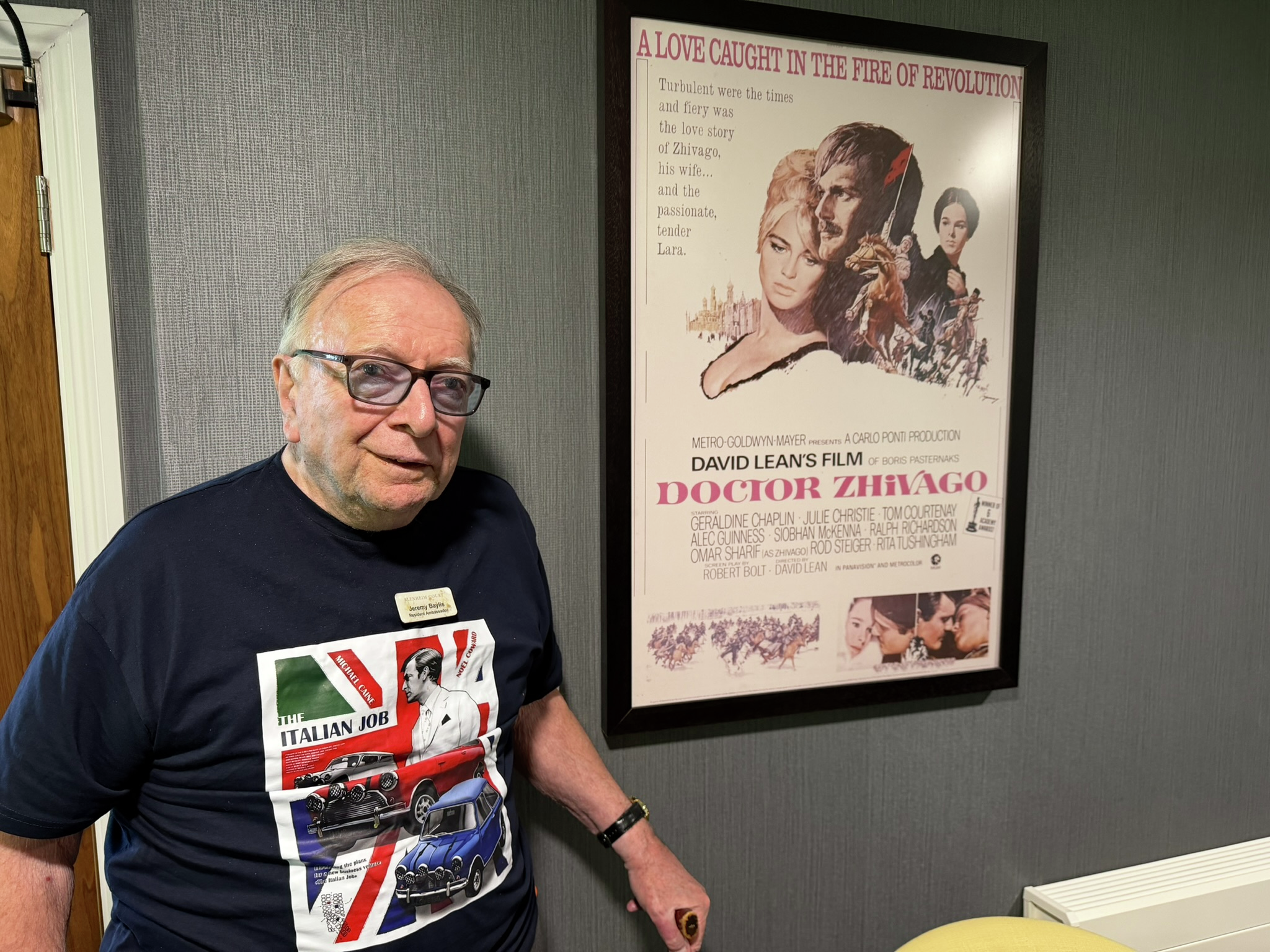 Film Editor now living in Liss has great stories about The Italian Job, Oliver and A Passage To India episode artwork