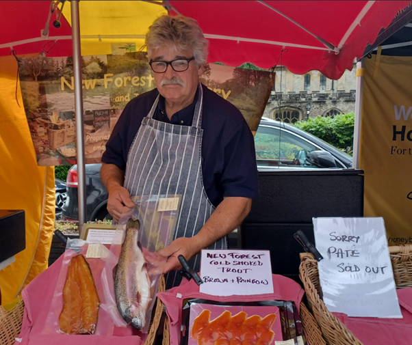There's no smoke without fire - joining the queue for fine fish fare