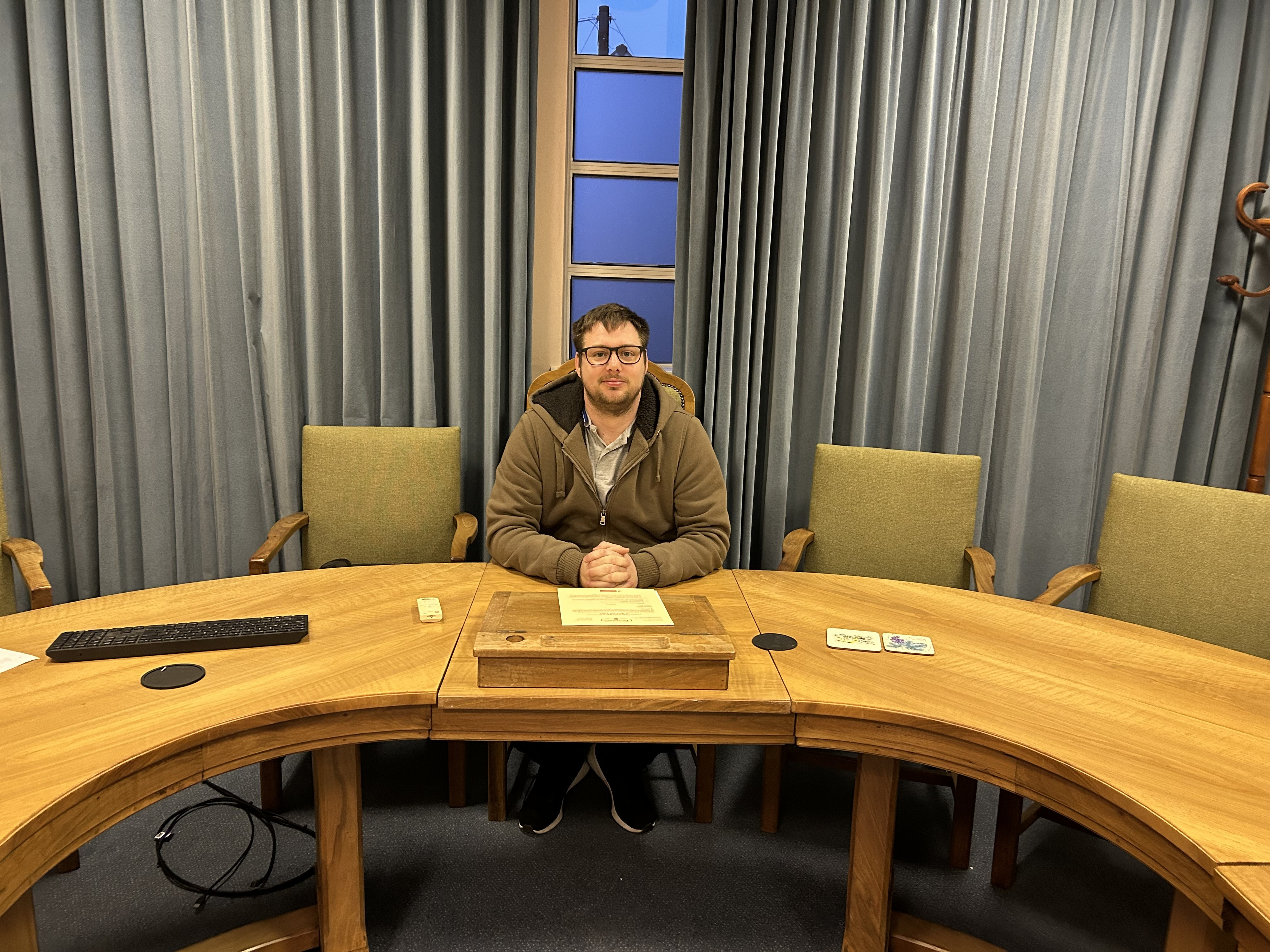 Council chamber update starts on 1 April