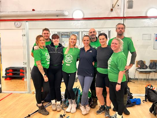Team Taro walked 26 miles for two incredible causes