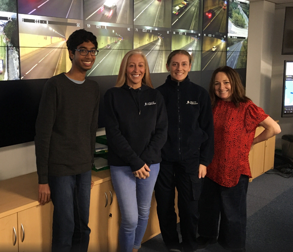 A behind-the-scenes visit to the Hindhead Tunnel control room