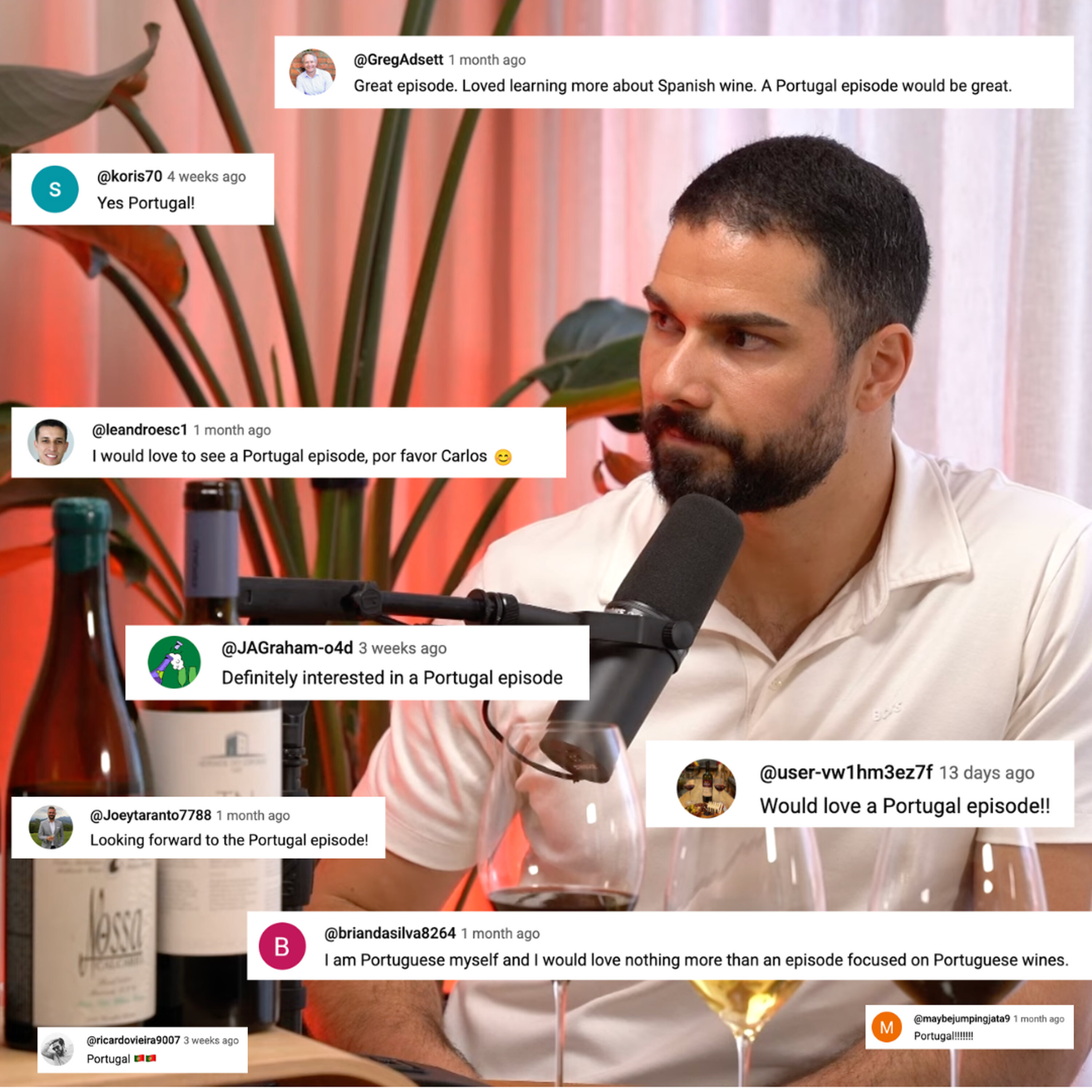 100+ people DEMANDED we make this episode! Master Sommelier talks wines of home - Portugal 🇵🇹 Episode cover