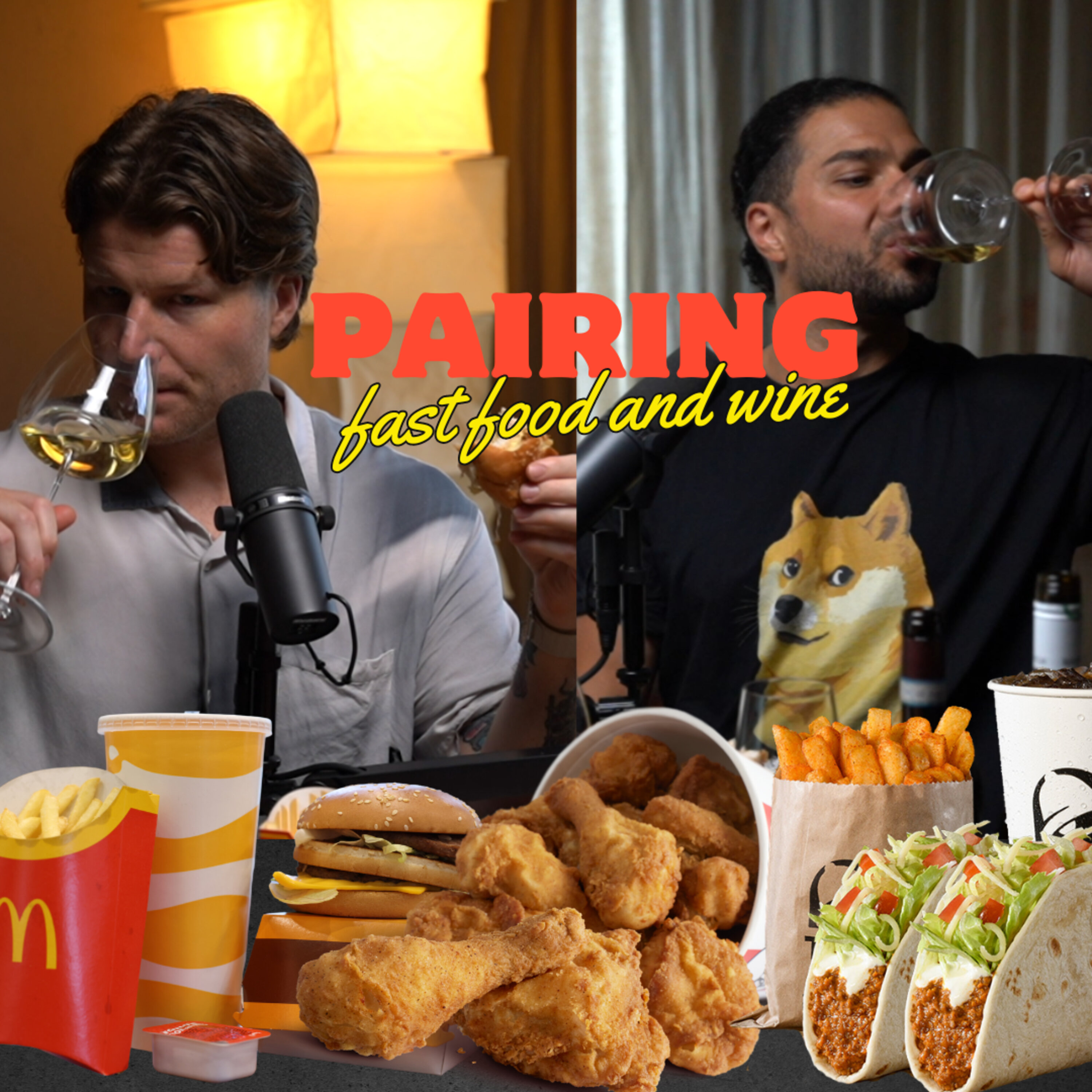 Master Sommelier pairs Fast Food with Wine πππ Episode cover