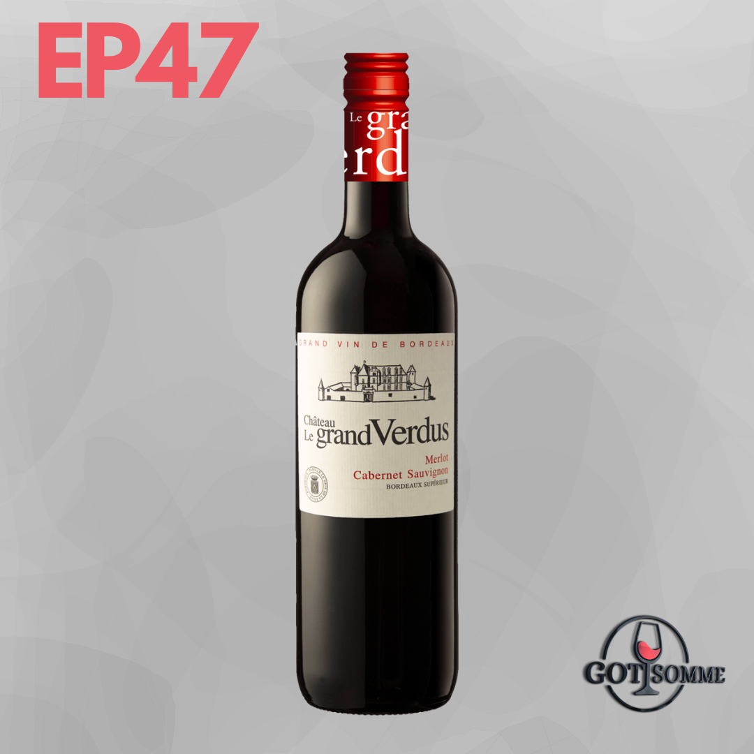 Merlot/Cabernet Sauvignon: 2018 Château Le Grand Verdus, Bordeaux Supérieur