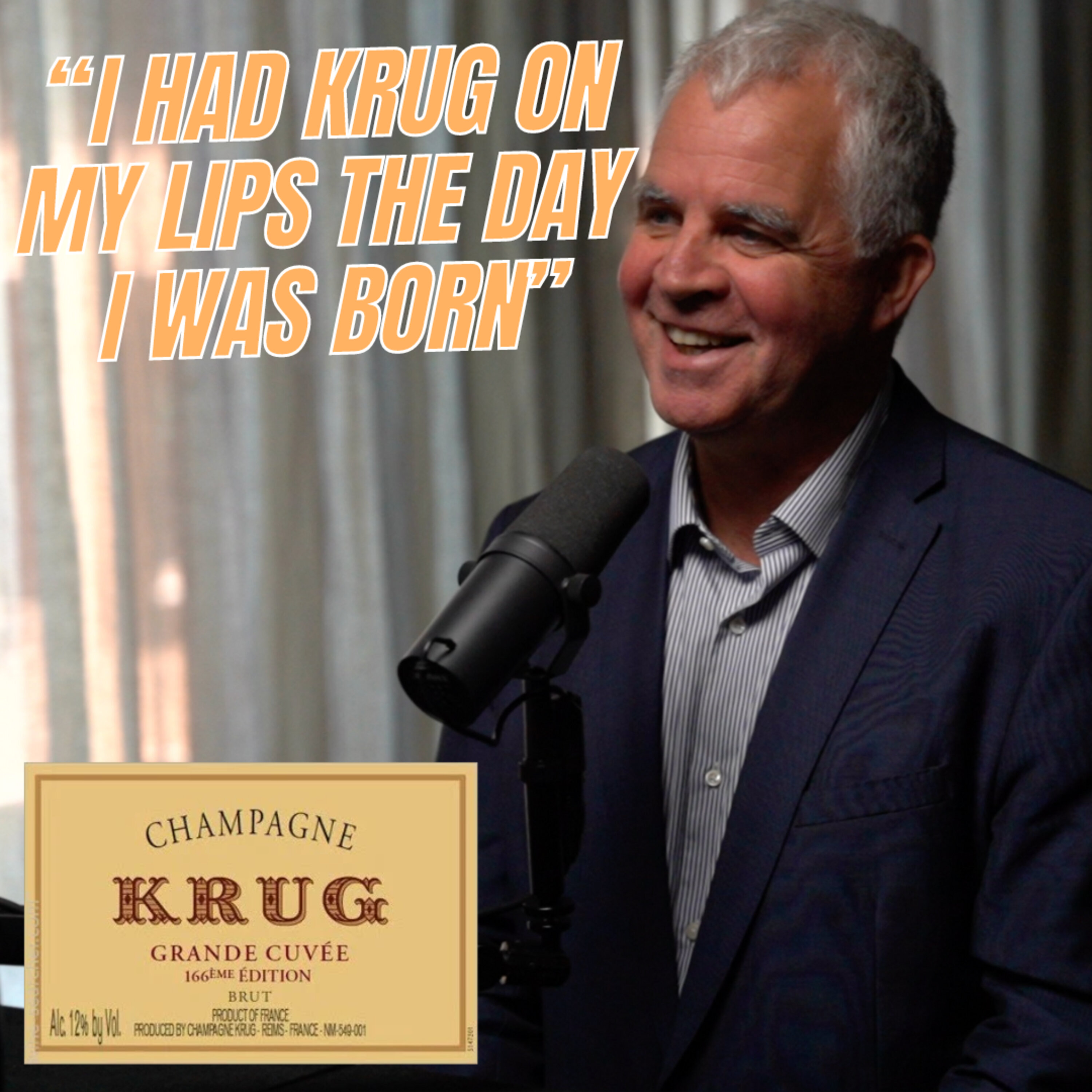 “NEVER drink champagne out of a flute” | Krug Champagne Episode cover