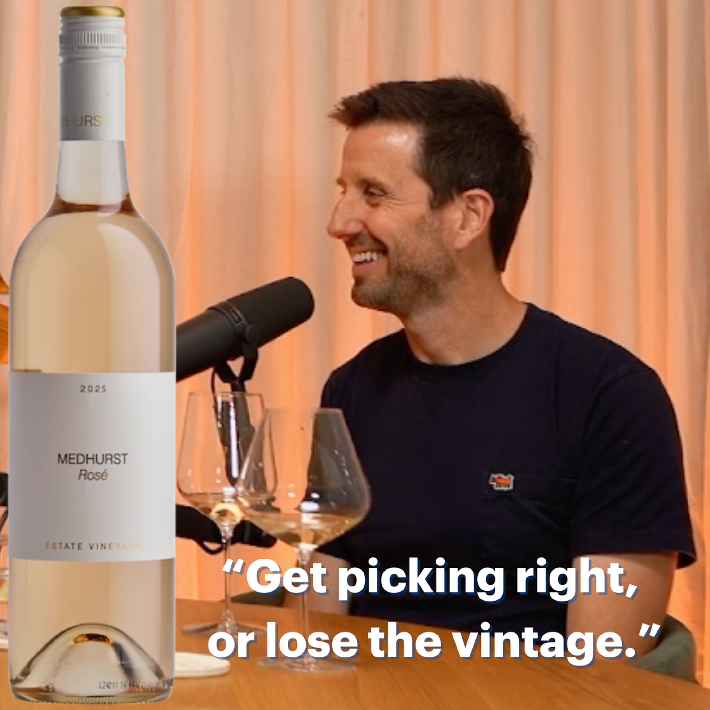 From flute to ferment: Medhurst’s Rohan Smith on changing careers, making rosé, and the art of picking. episode artwork