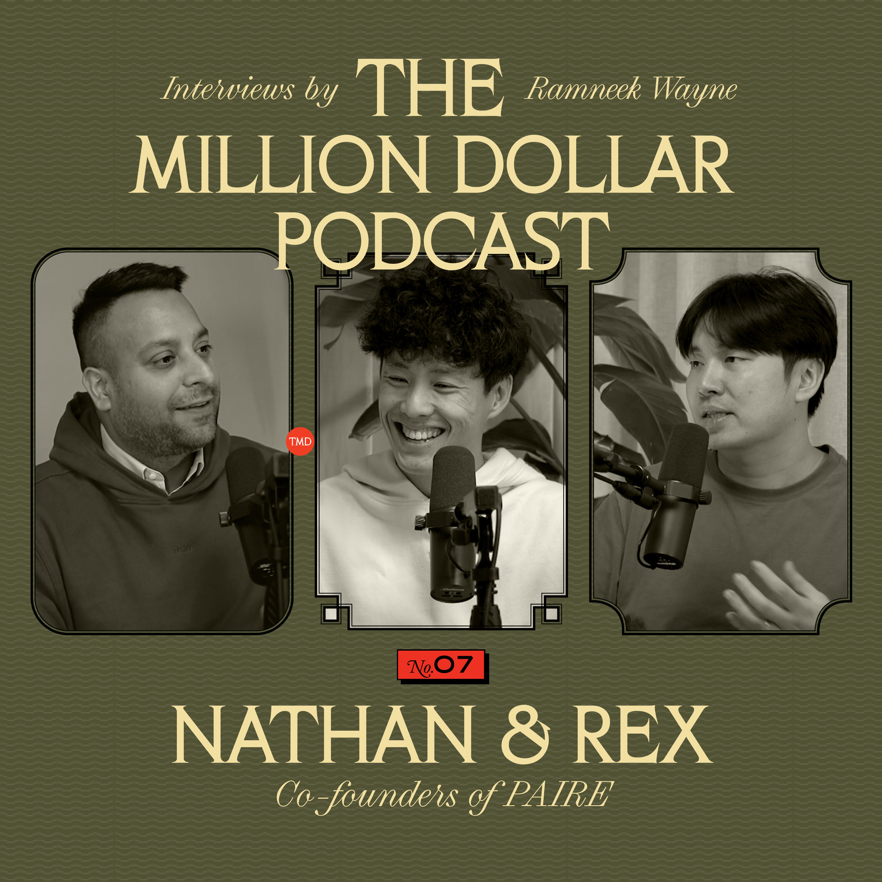 Entrepreneurship, Resilience & Work‑Life Balance — The Million Dollar Podcast with Paire founders episode artwork