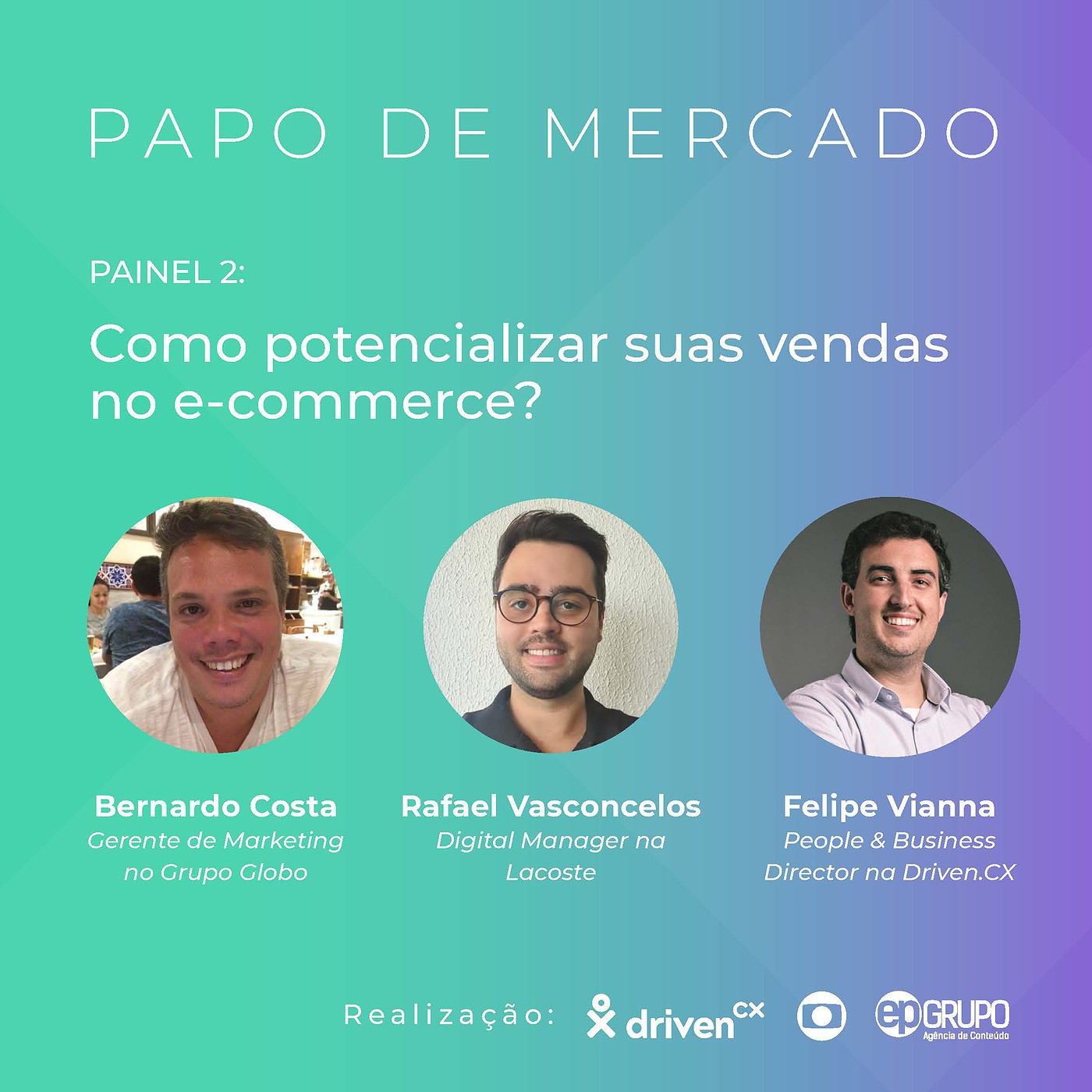Papo de Mercado | T1 Painel 2: Como potencializar suas vendas no e-commerce? episode artwork