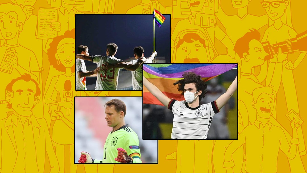 Vocês da Imprensa #46 - A bandeira do arco-íris hasteada no esporte