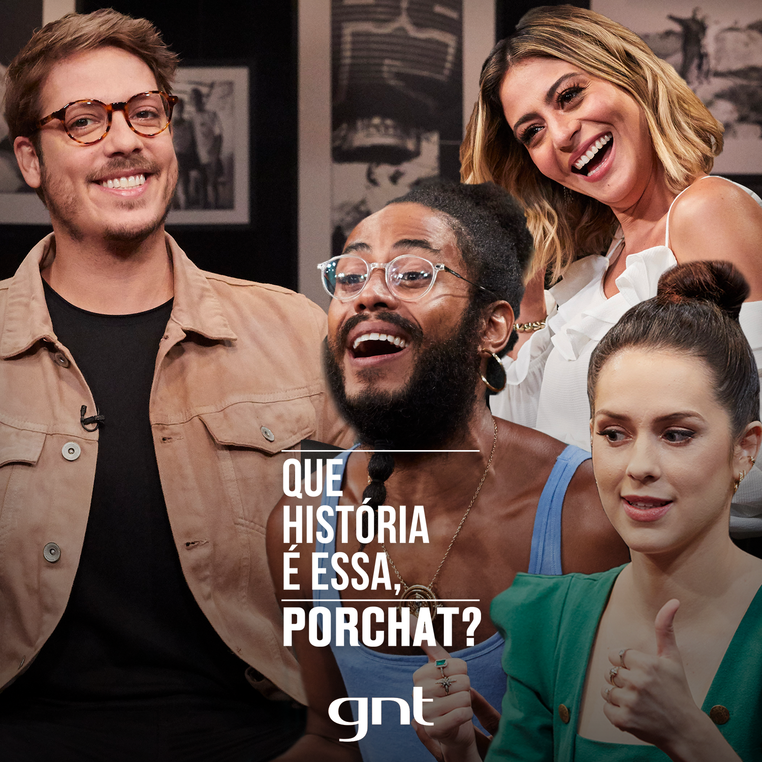 Carol Castro, Ícaro Silva e Sophia Abrahão