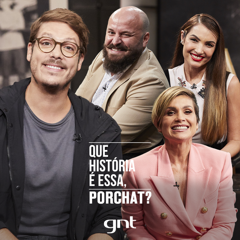 Flávia Alessandra, Patrícia Poeta e Paulinho Serra