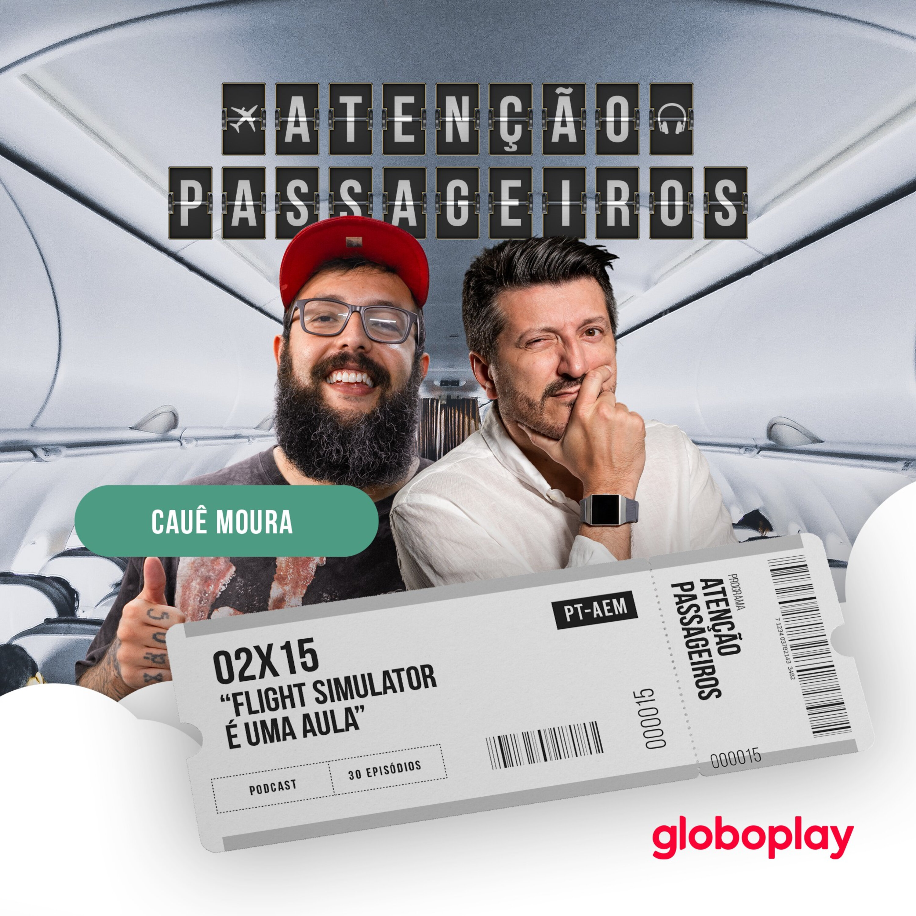 “Flight Simulator é uma aula" - com Cauê Moura episode artwork