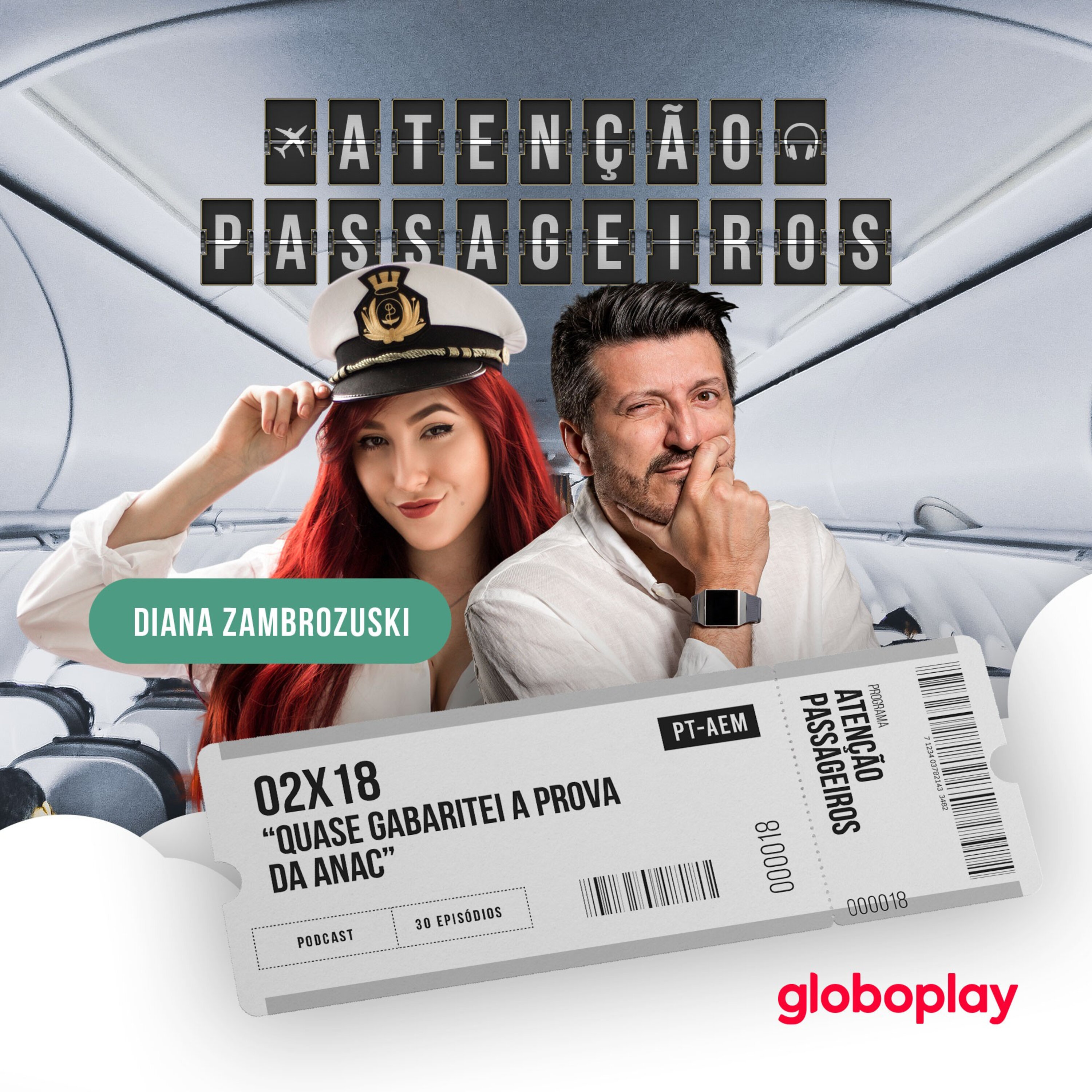 “Quase gabaritei a prova da ANAC" - com Diana Zambrozuski episode artwork
