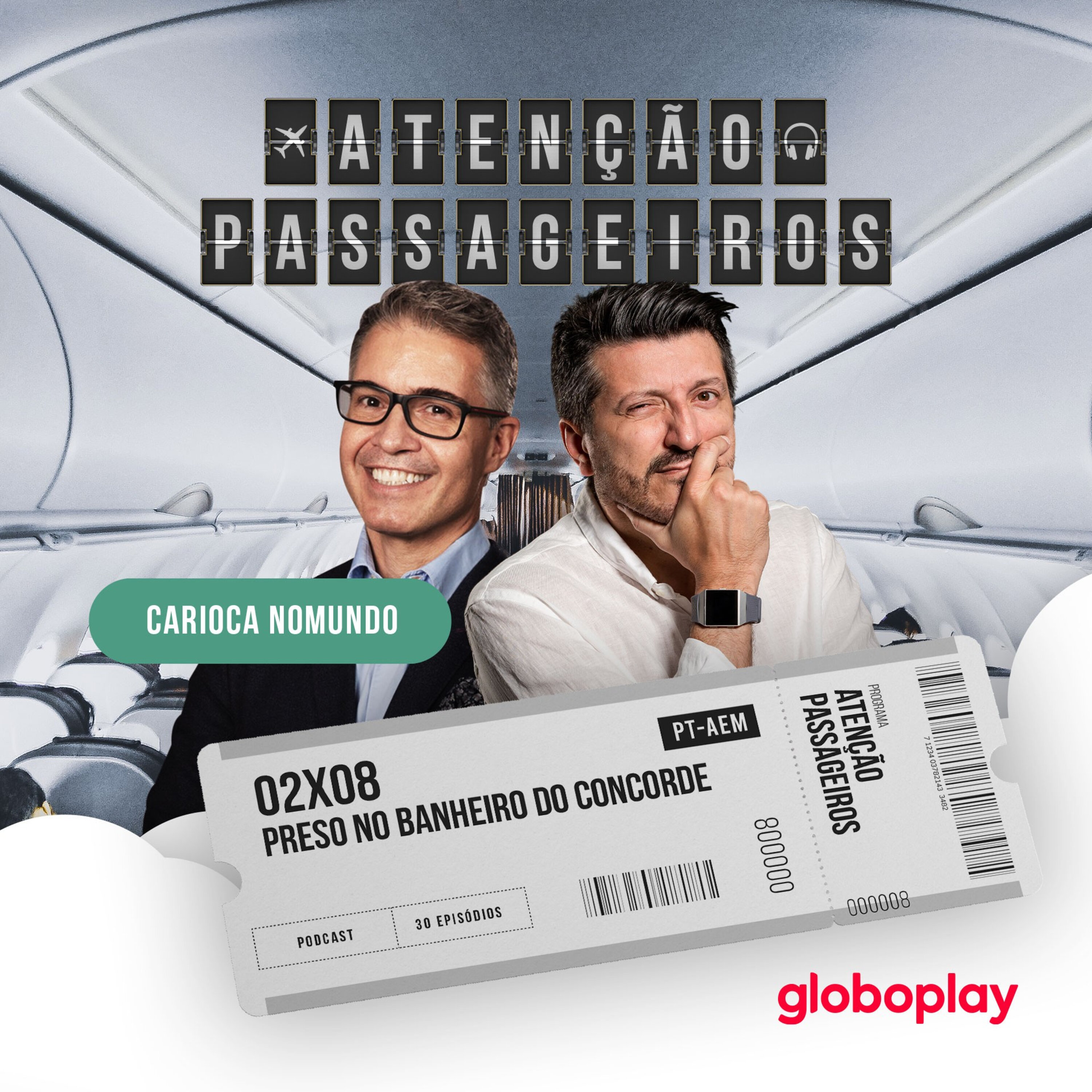 “Preso no banheiro do Concorde" - com Carioca NoMundo episode artwork