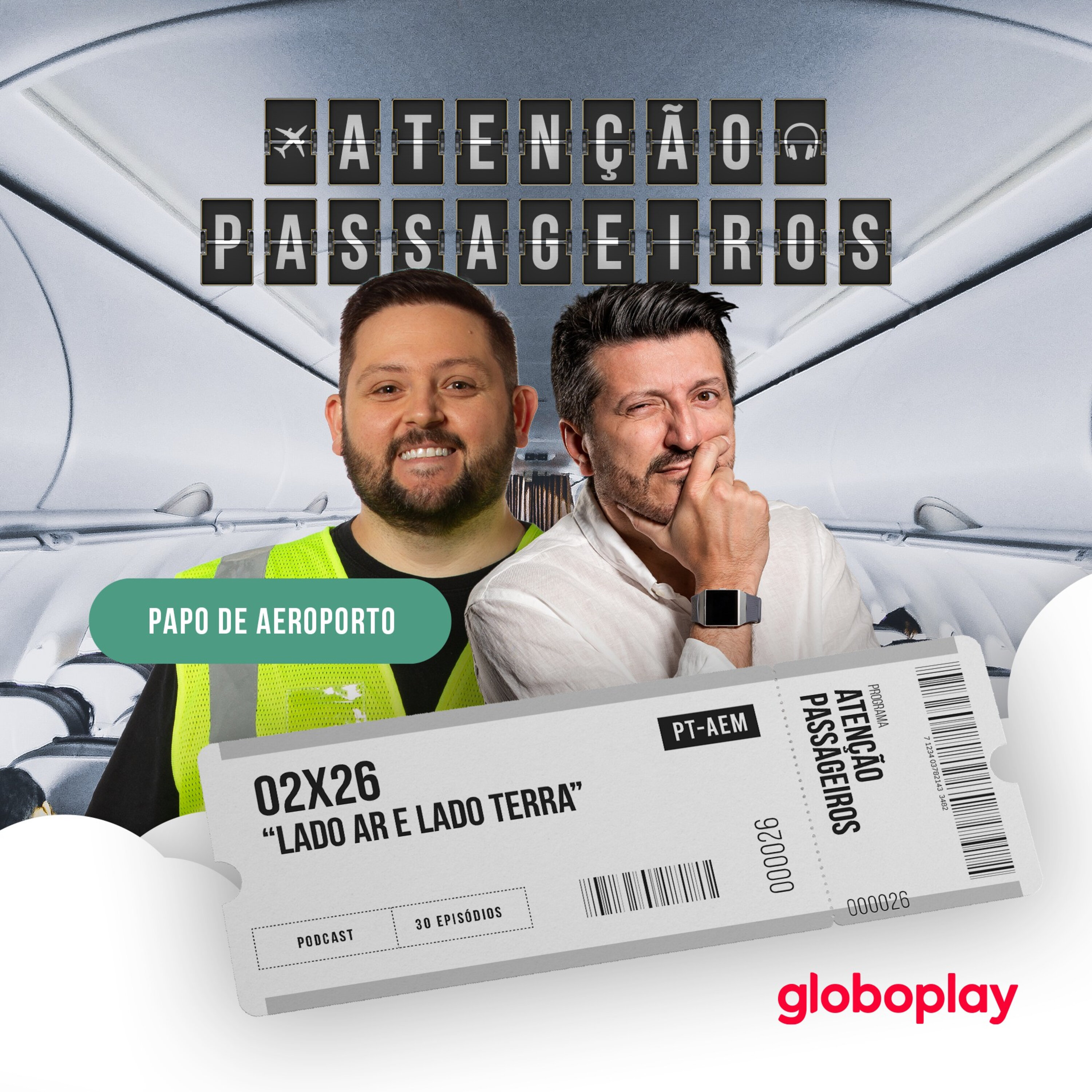“Lado ar e lado terra" - com Papo de Aeroporto episode artwork