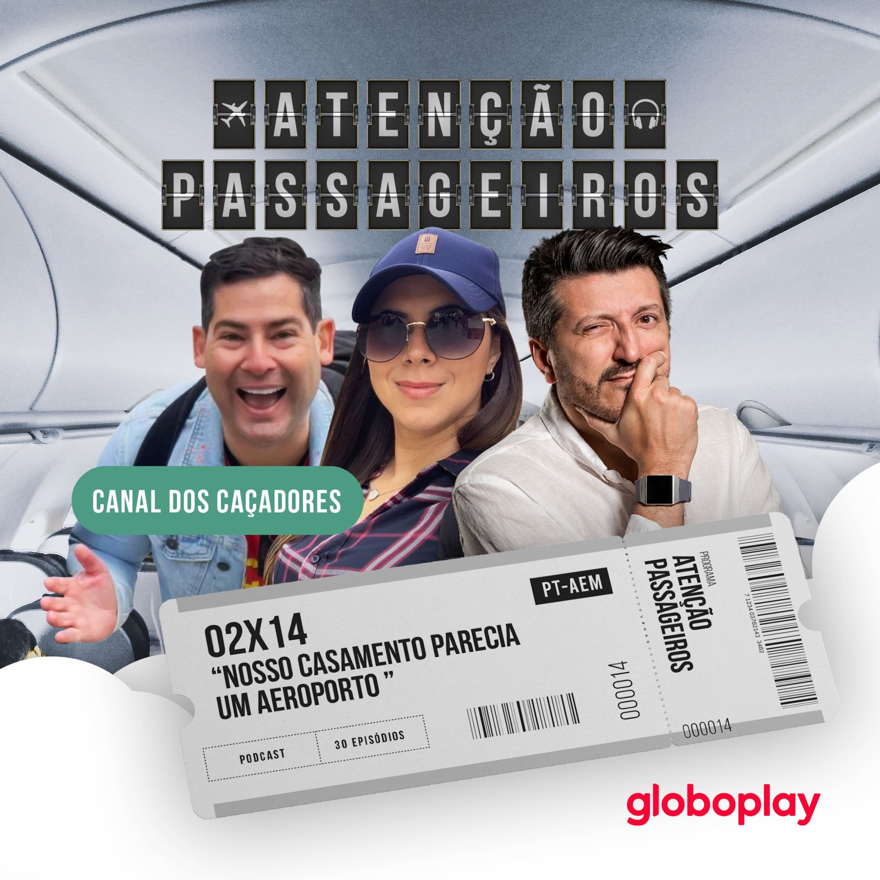 “Nosso casamento parecia um aeroporto" - com Canal dos Caçadores episode artwork