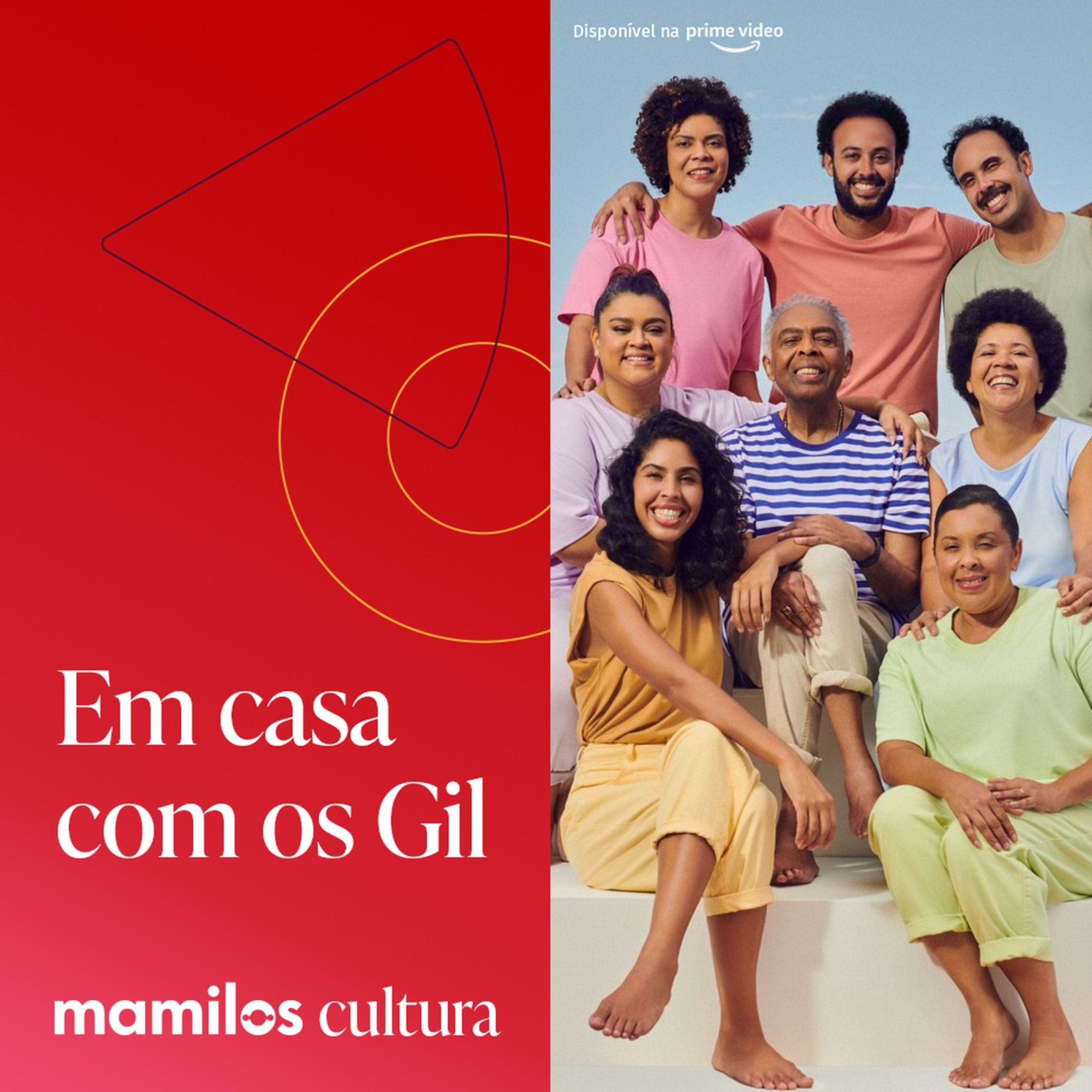 Mamilos Cultura 67: Série "Em Casa com os Gil" -  colcha de retalhos afetivos