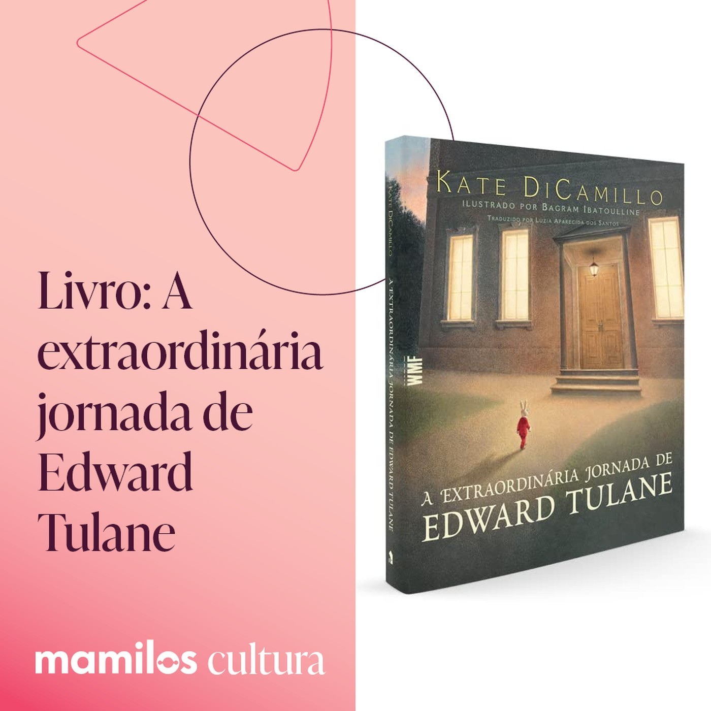 Mamilos Cultura 71: Livro “A extraordinária jornada de Edward Tulane” - encontros e desencontros