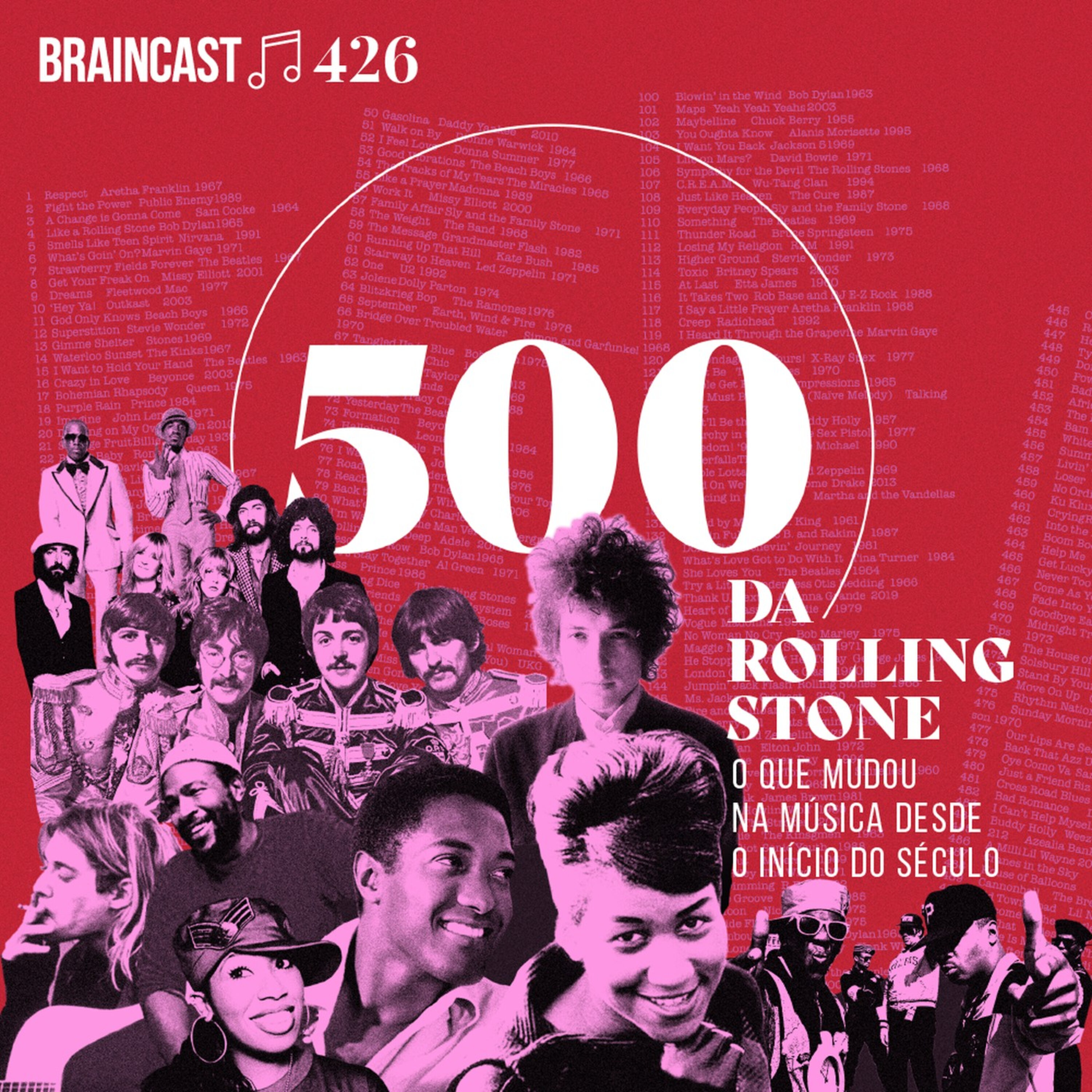 500 da Rolling Stone: o que mudou na música desde o início do século