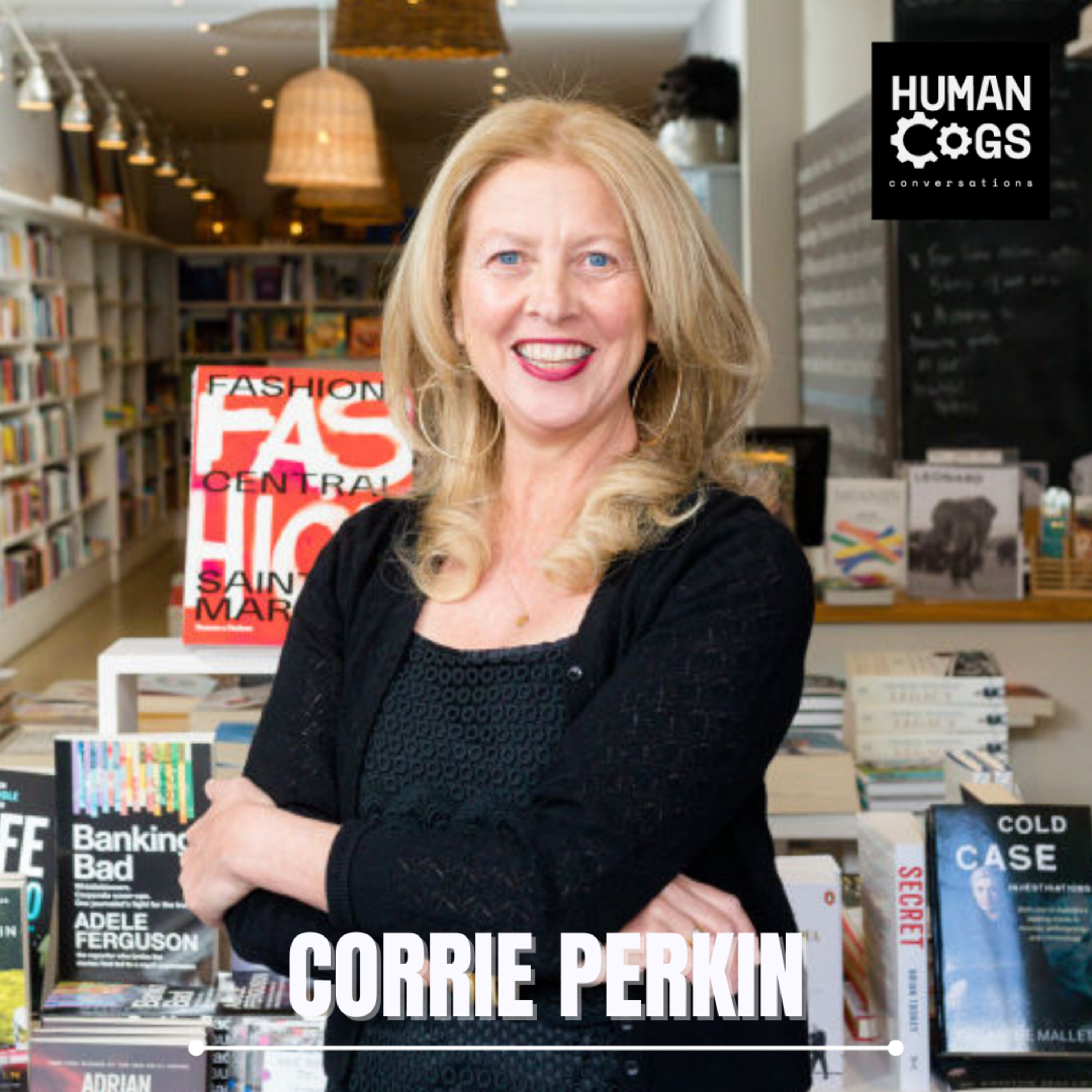 Ep. 85 Corrie Perkin on the Fourth Estate, storytelling and why words do matter. episode artwork