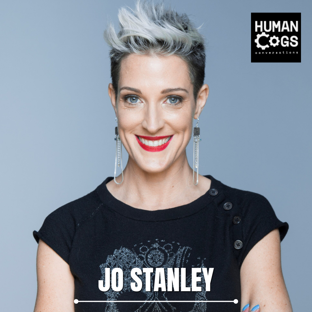 Ep. 86 Jo Stanley on women in media, comedy as catharsis and the case for vulvas.