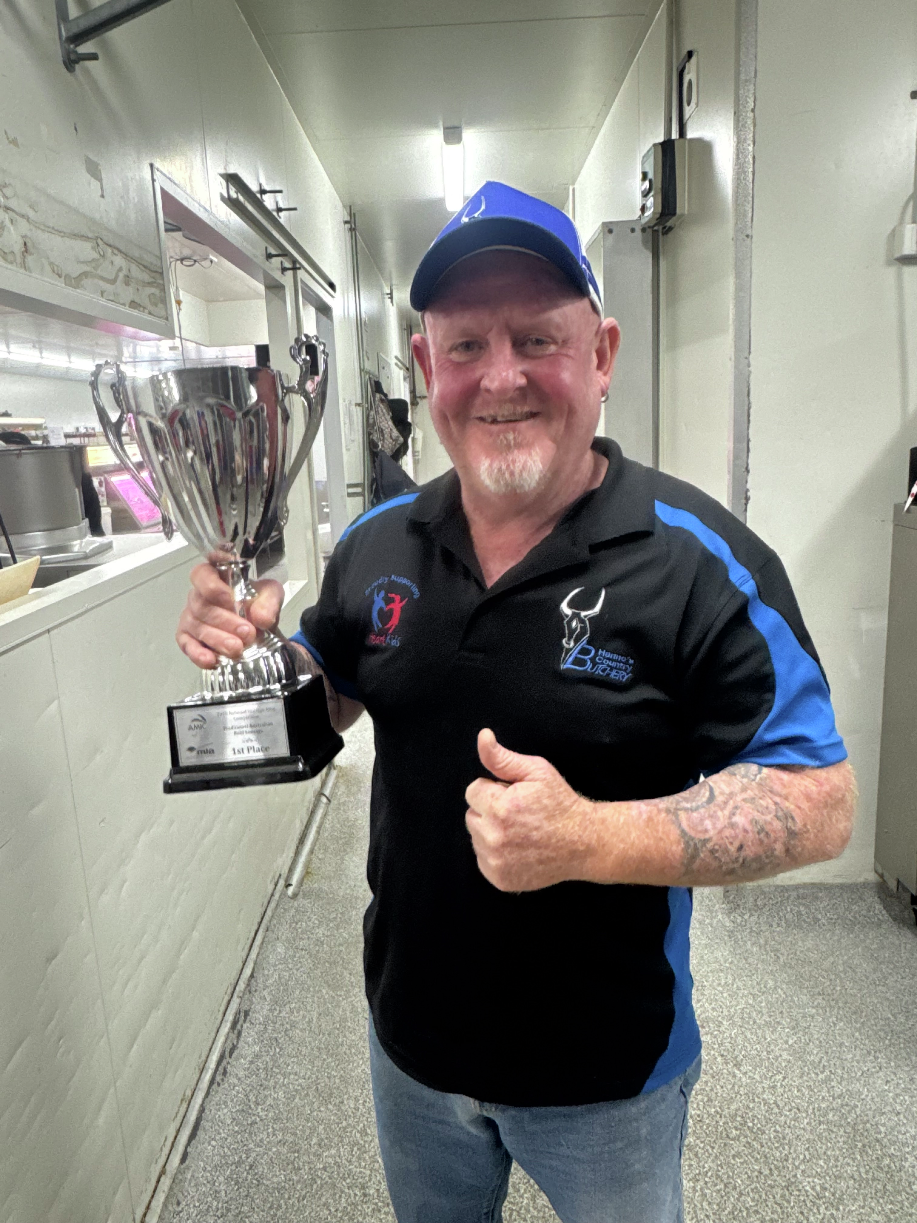 Australian Butchers Guild Episode 60 - Hanno the Sausage King - Unpacking the winning Traditional Australian sausage.