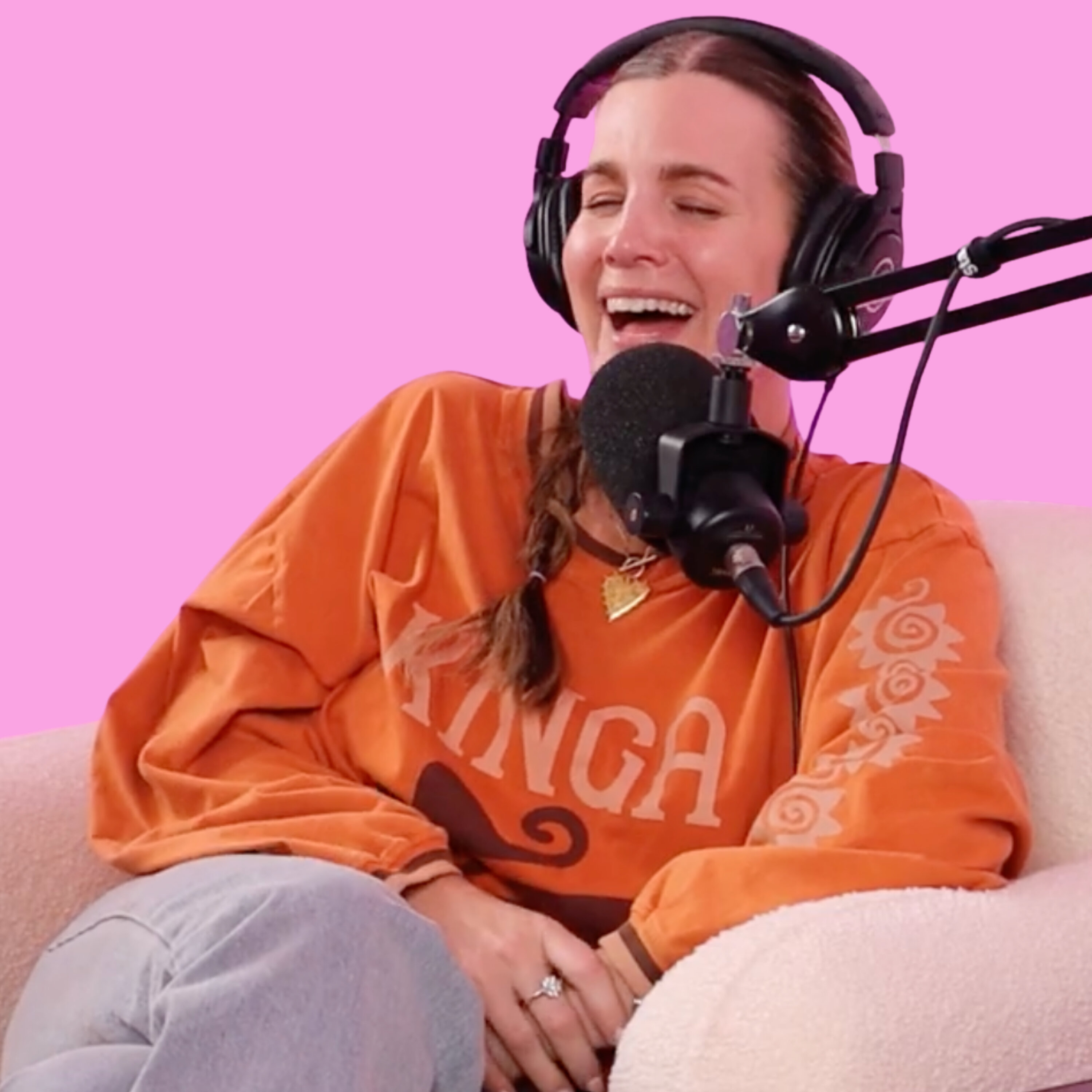 Cover art for the episode "The Way Men Flounder When Women Are Sick" from We Don't Have Time For This