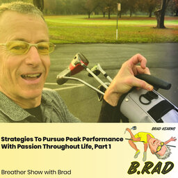 Strategies To Pursue Peak Performance With Passion Throughout Life, Part 1 (Breather Episode with Brad)
