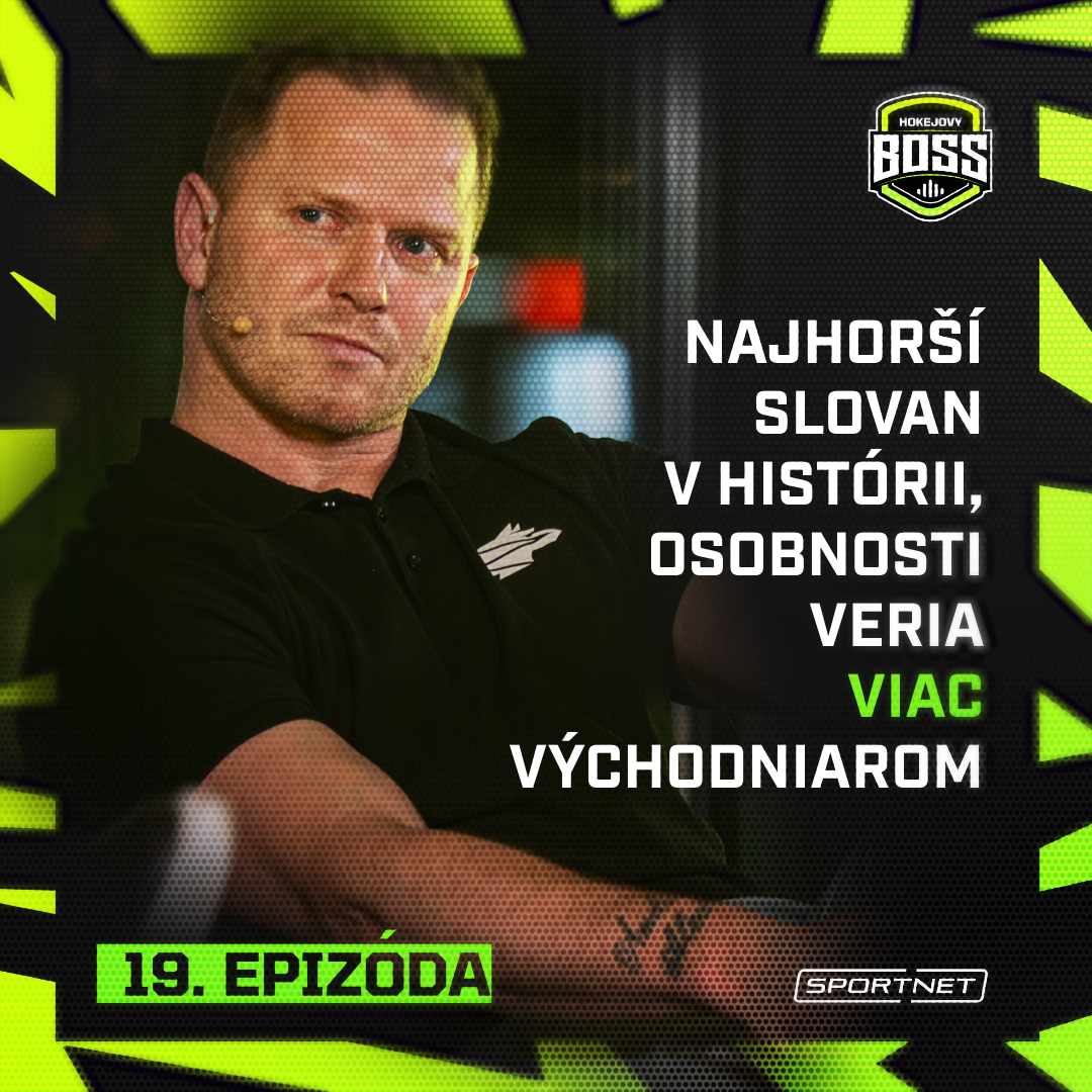 Najhorší Slovan v histórii, osobnosti veria (viac) východniarom (Hokejový BOSS LIVE)