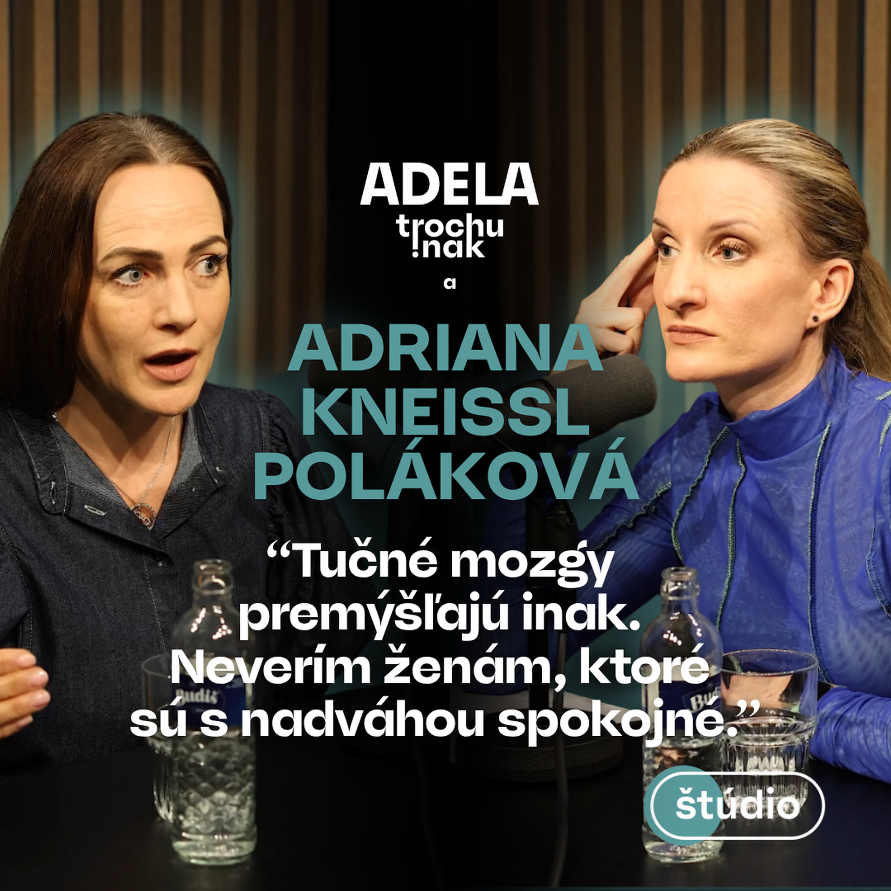 Adriana Kneissl Poláková: Tučné mozgy myslia inak. Neverím spokojnosti s nadváhou | ČASŤ ROZHOVORU episode artwork