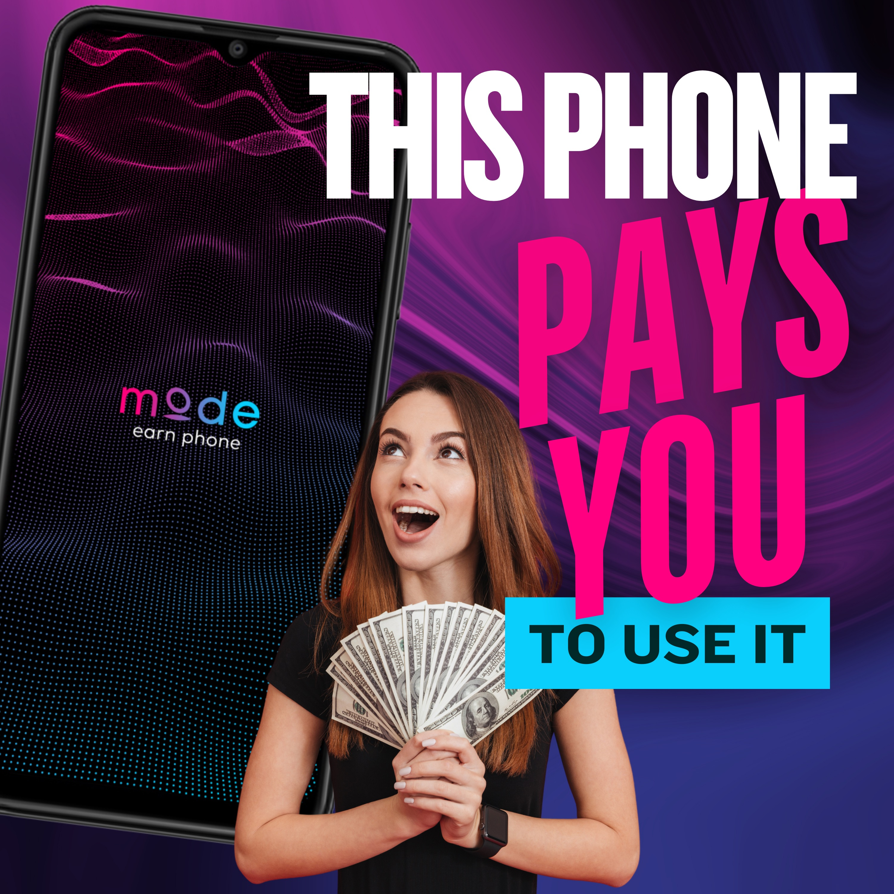 Introducing a New Phone That Pays You to Use It