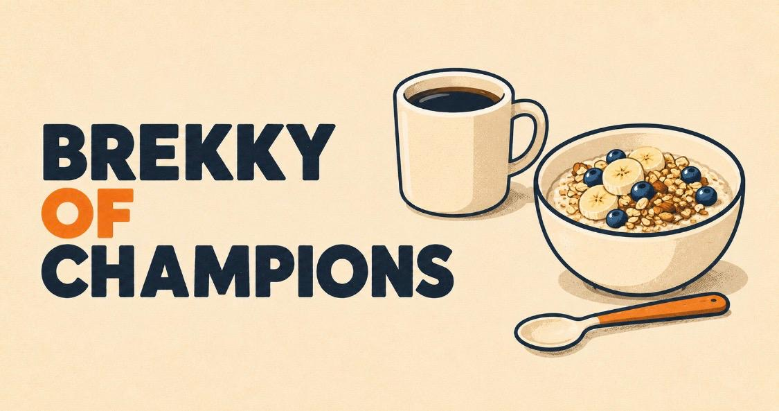 Brekky of Champions Podcast -3-August-2026