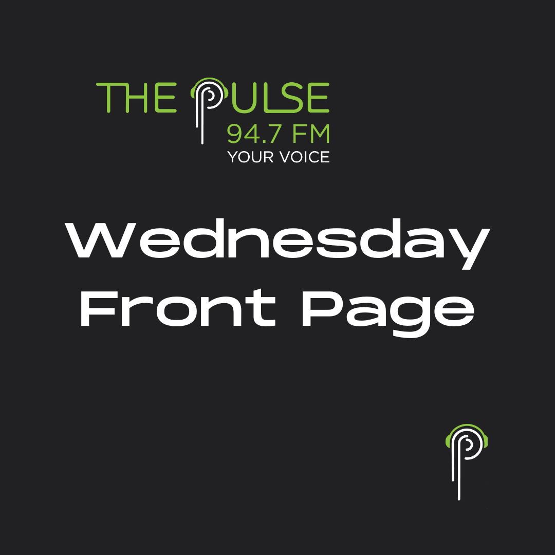 Wednesday Front Page  - 15-April-2026